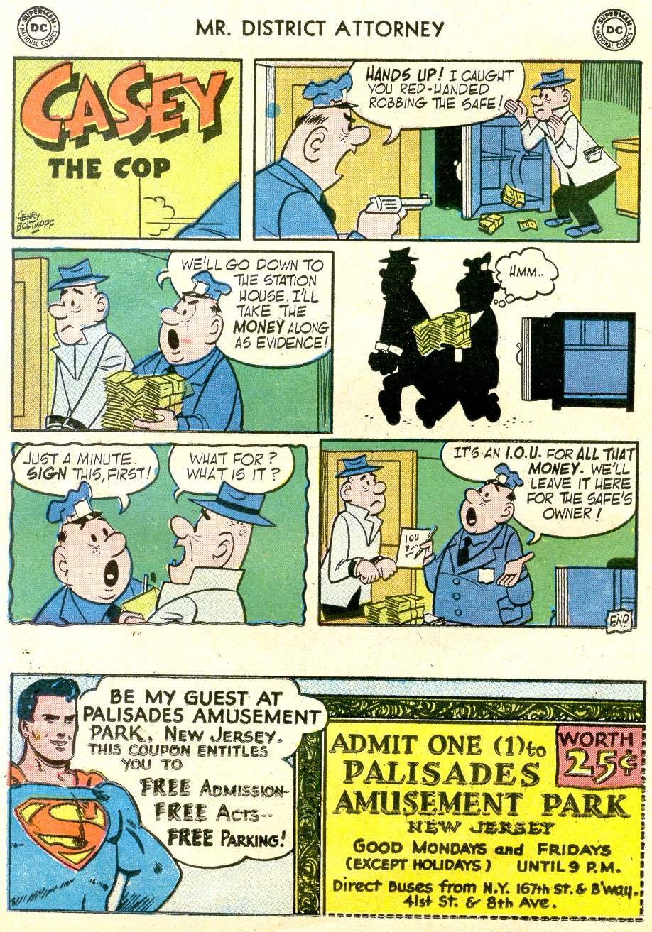 Read online Mr. District Attorney comic -  Issue #54 - 12