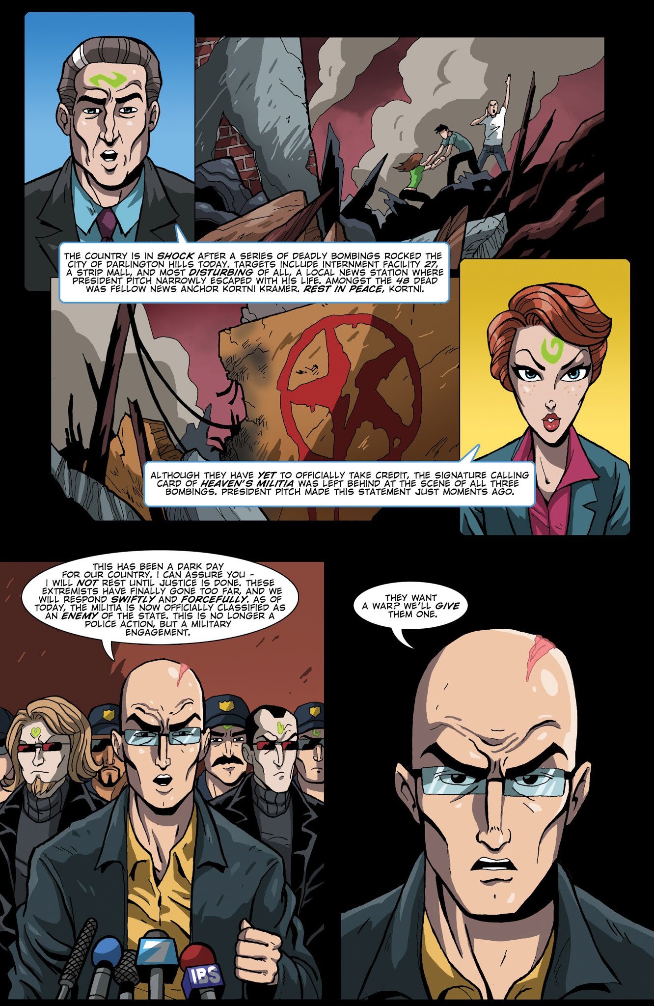Read online [email protected]: The Blasphemy Throne comic -  Issue #3 - 18
