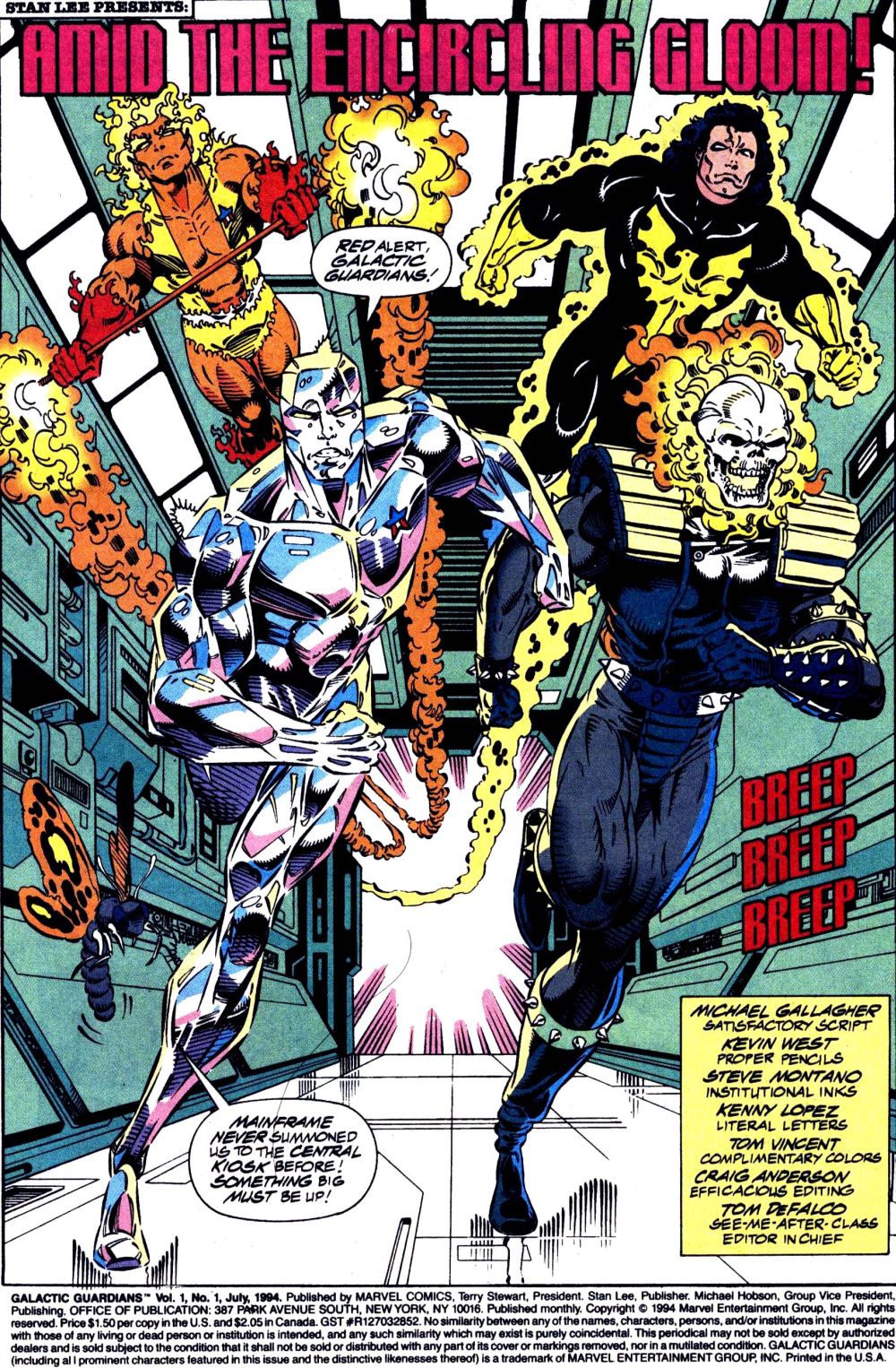 Read online Galactic Guardians comic -  Issue #1 - 2