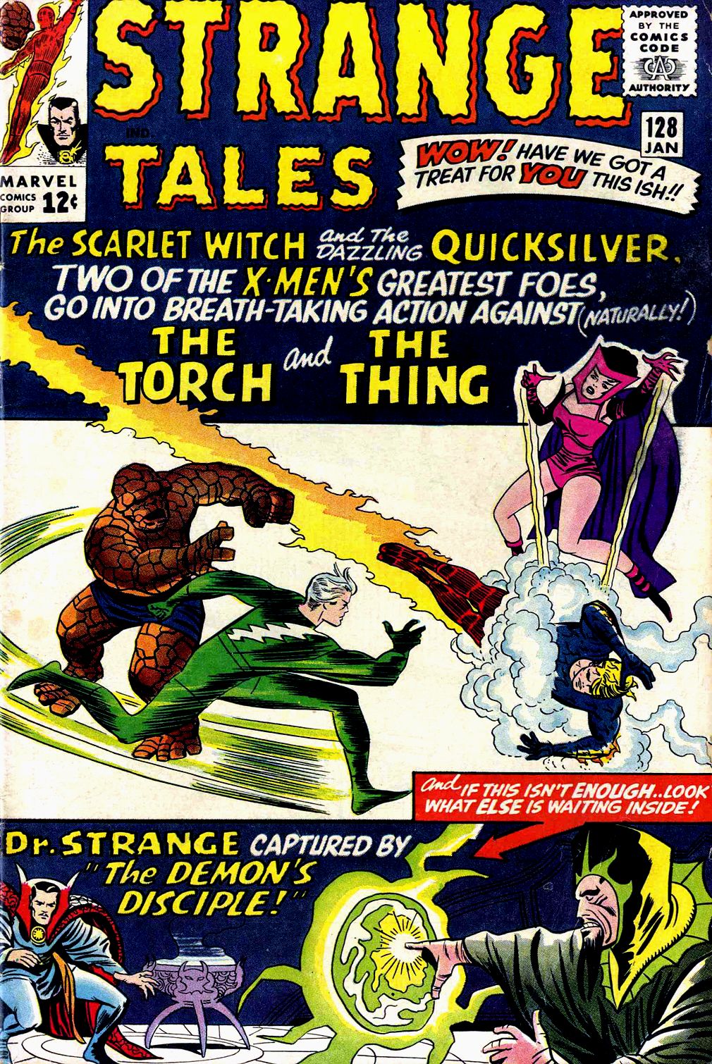 Read online Strange Tales (1951) comic -  Issue #128 - 1