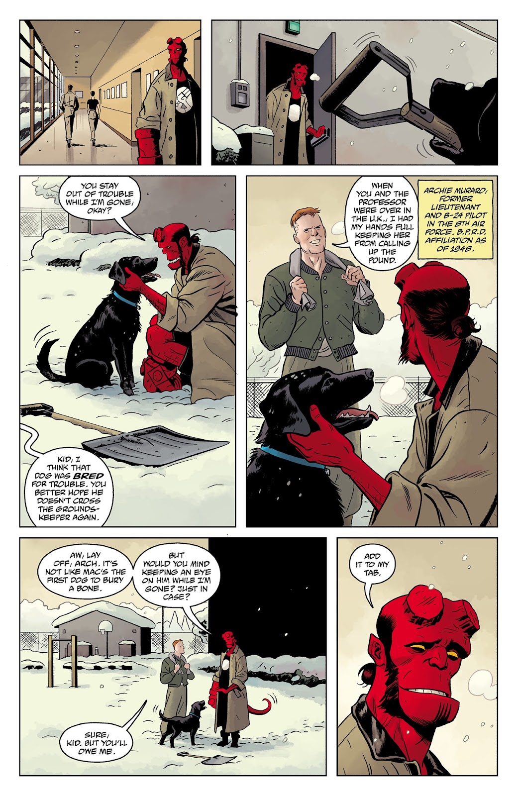 Hellboy and the B.P.R.D.: 1953 - Beyond the Fences issue 1 - Page 6
