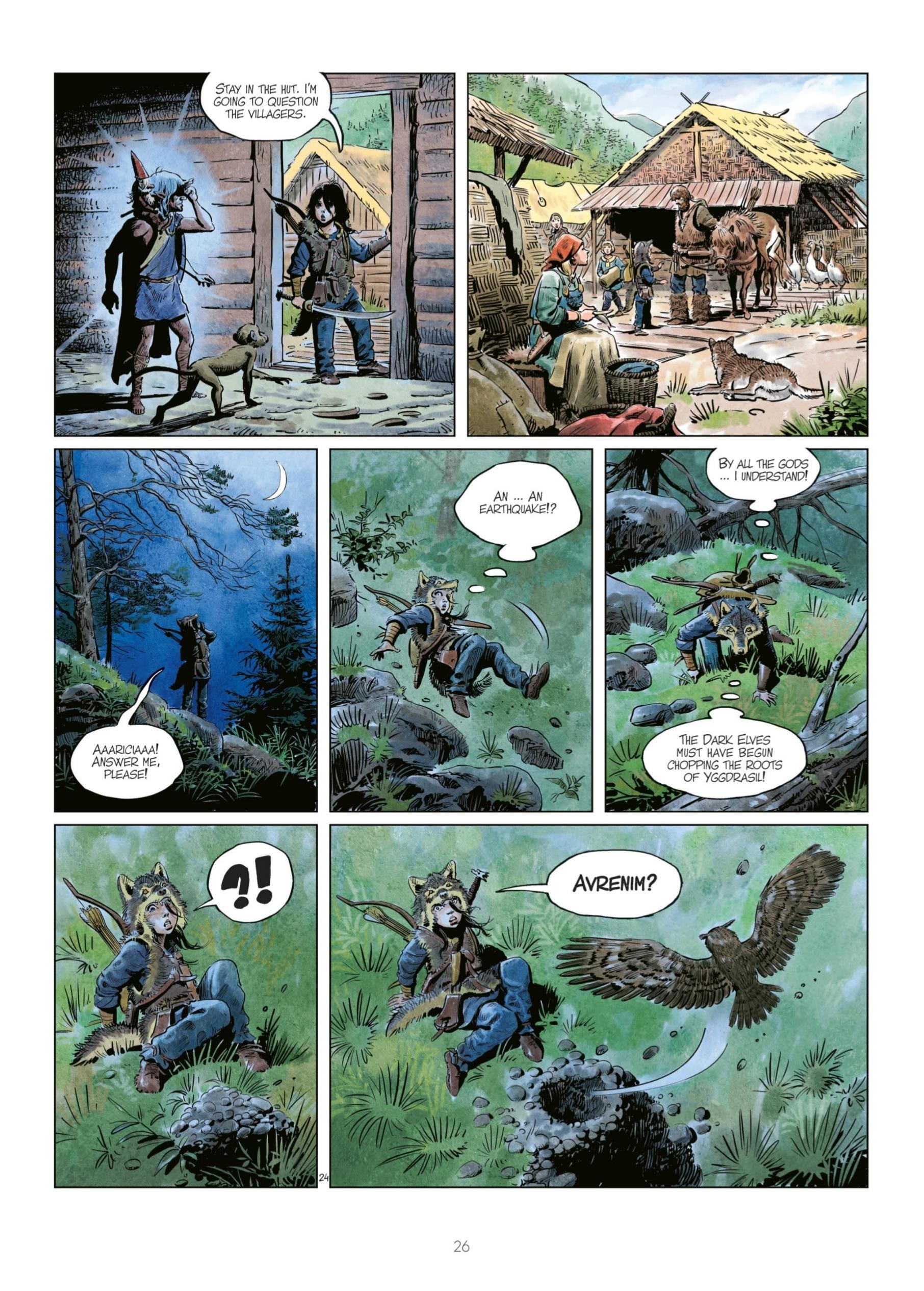 Read online The World of Thorgal: Wolfcub comic -  Issue #7 - 28