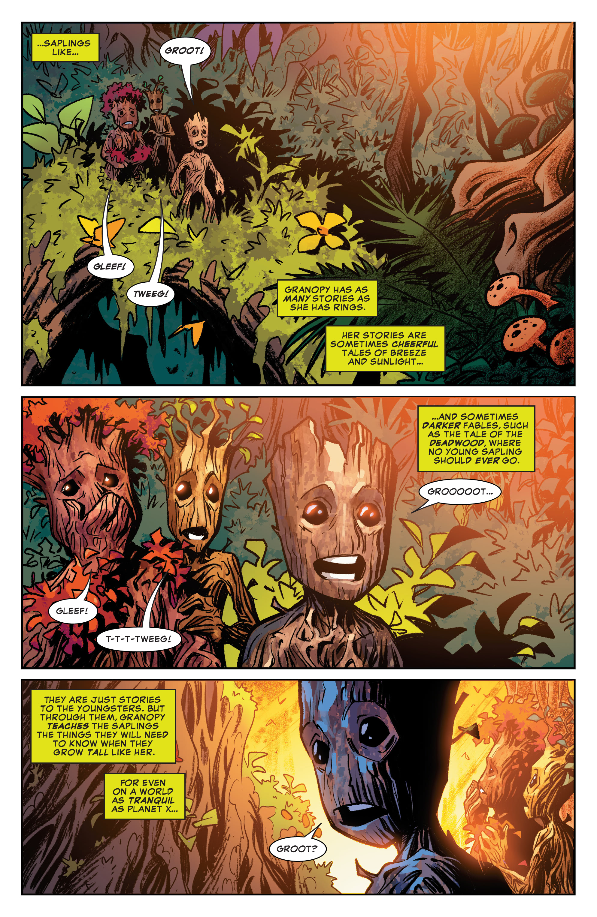 Read online Groot  (2023) comic -  Issue #1 - 3