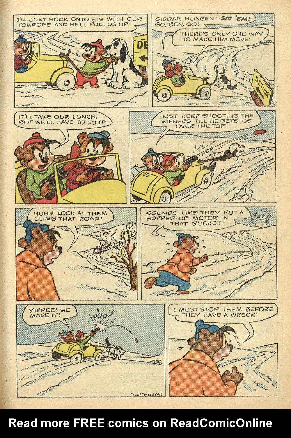 Read online M.G.M.'s Tom and Jerry's Winter Fun comic -  Issue #5 - 51