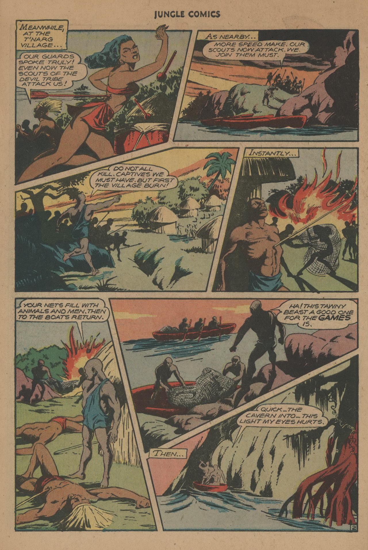 Read online Jungle Comics comic -  Issue #80 - 44