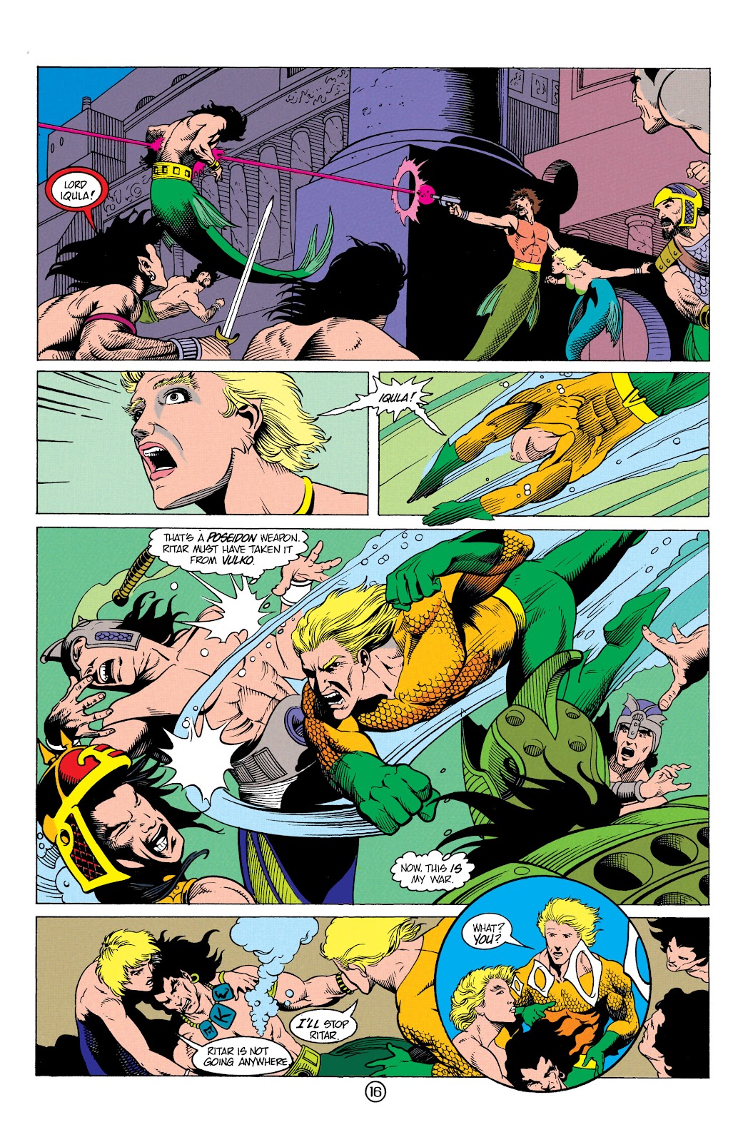 Aquaman (1991) Issue #12 #12 - English 16