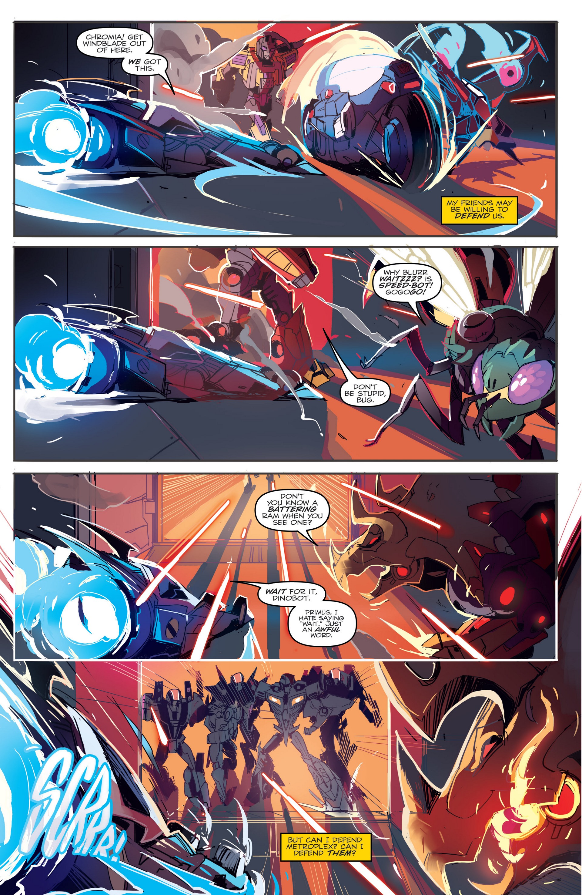 Read online The Transformers: Windblade (2014) comic -  Issue #3 - 24