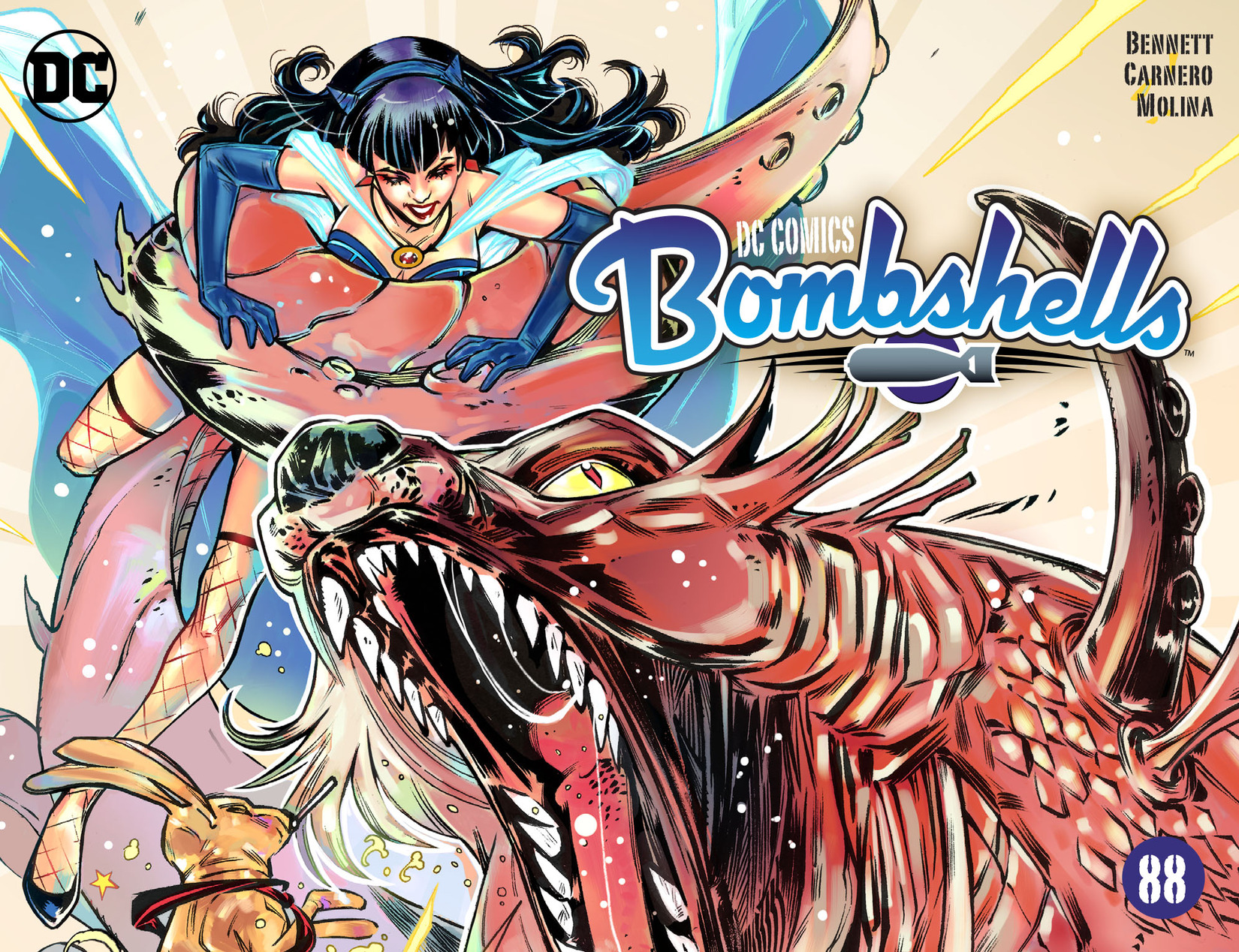 Read online DC Comics: Bombshells comic -  Issue #88 - 1