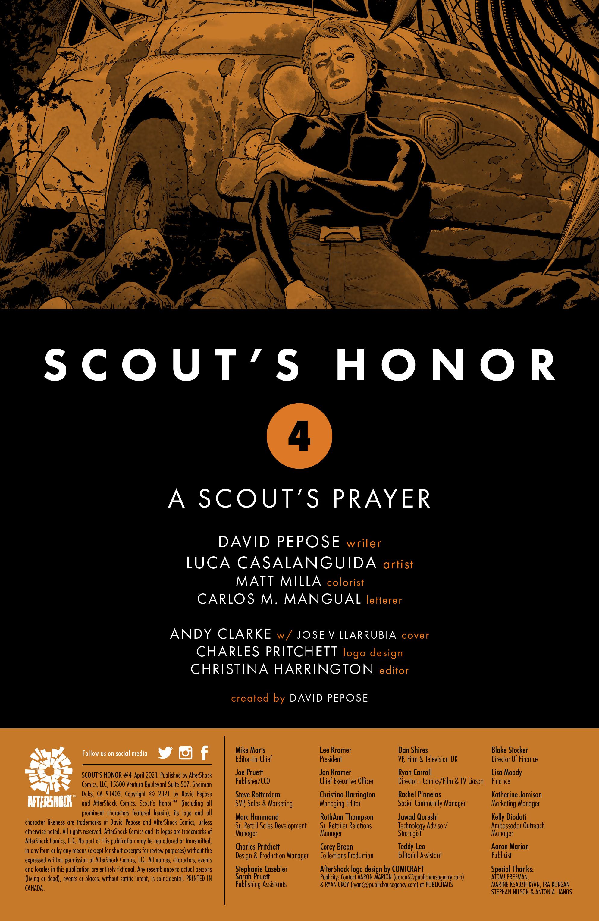 Read online Scout's Honor comic -  Issue #4 - 2