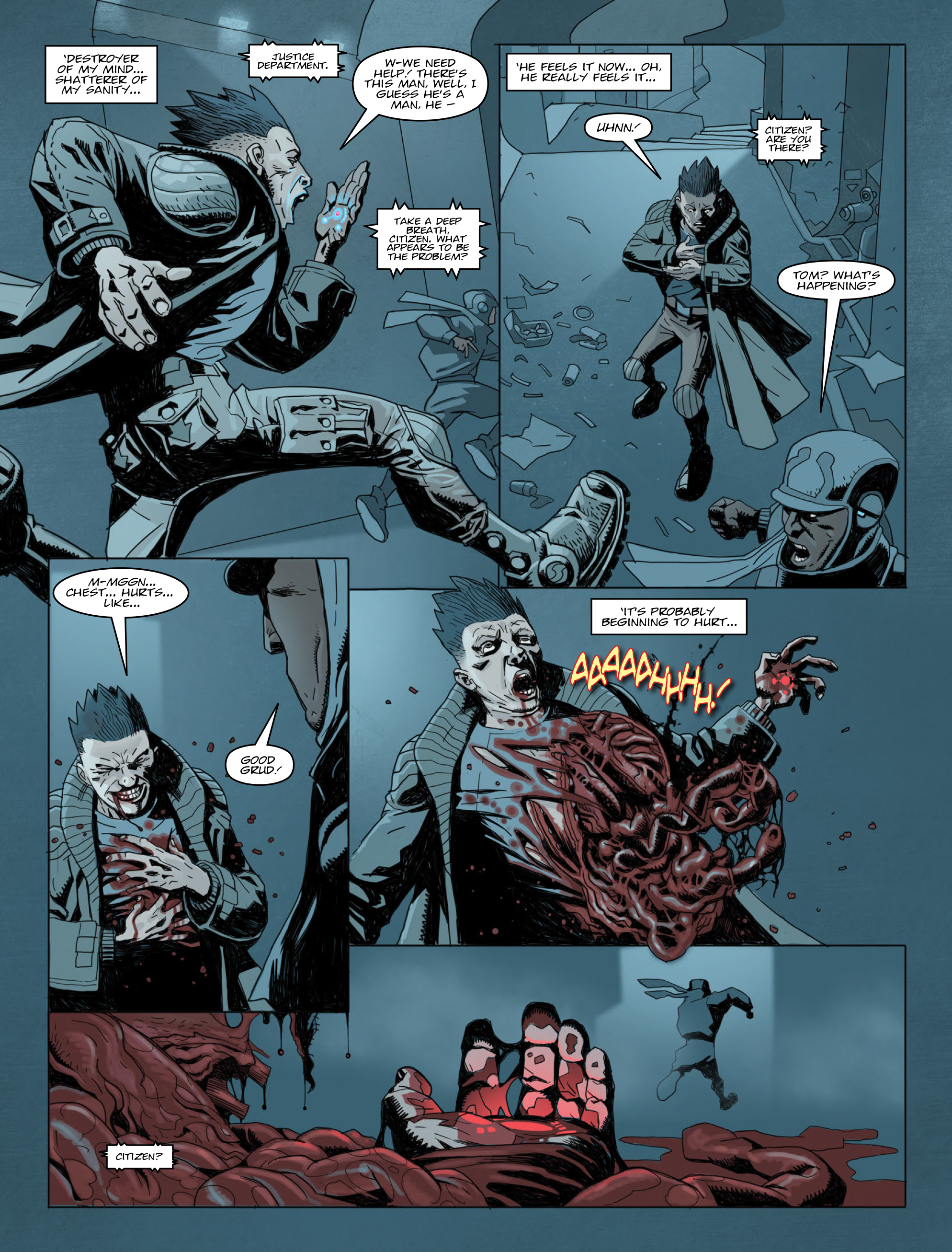 Read online Judge Dredd Megazine (Vol. 5) comic -  Issue #378 - 6
