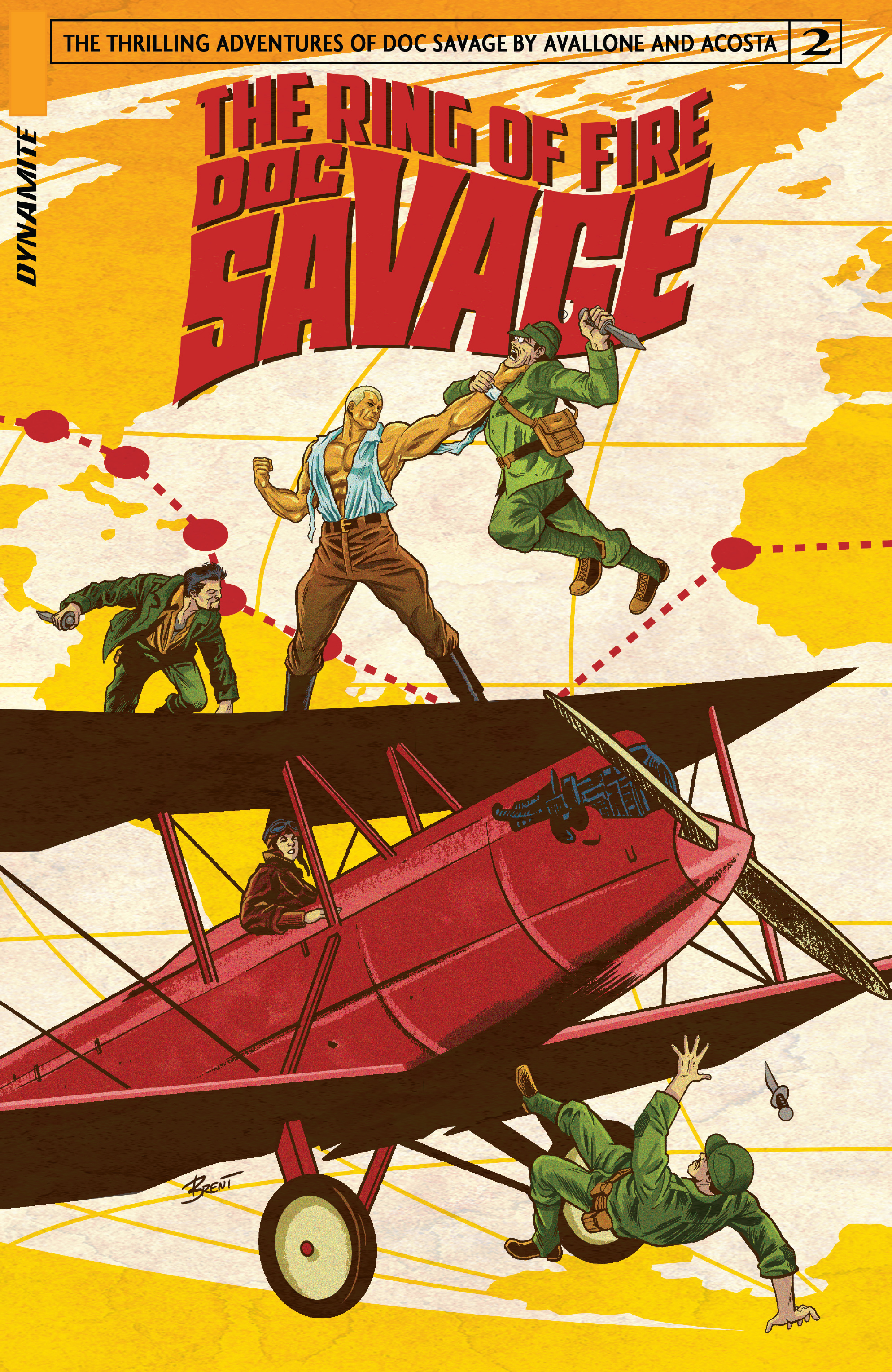 Read online Doc Savage: Ring Of Fire comic -  Issue #2 - 1