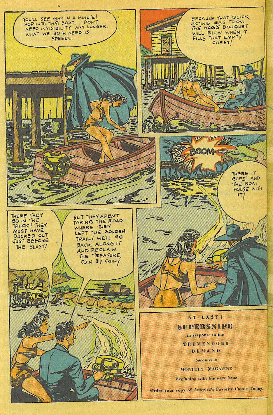 Read online Shadow Comics comic -  Issue #68 - 49