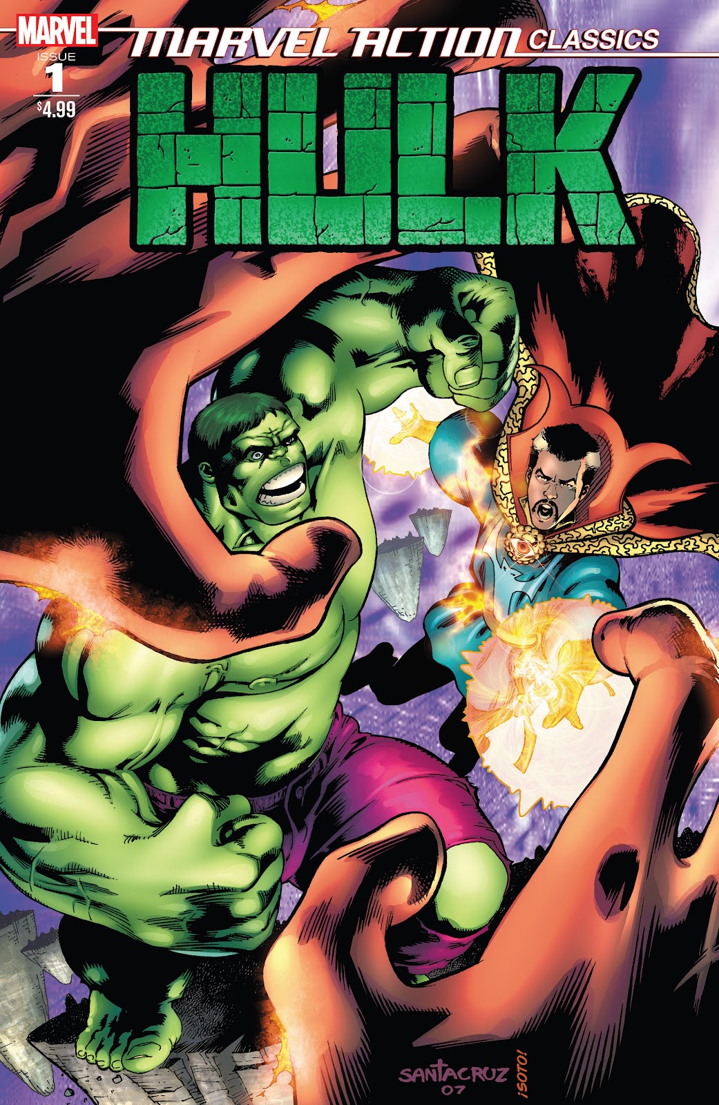 <{ $series->title }} issue Hulk - Page 1