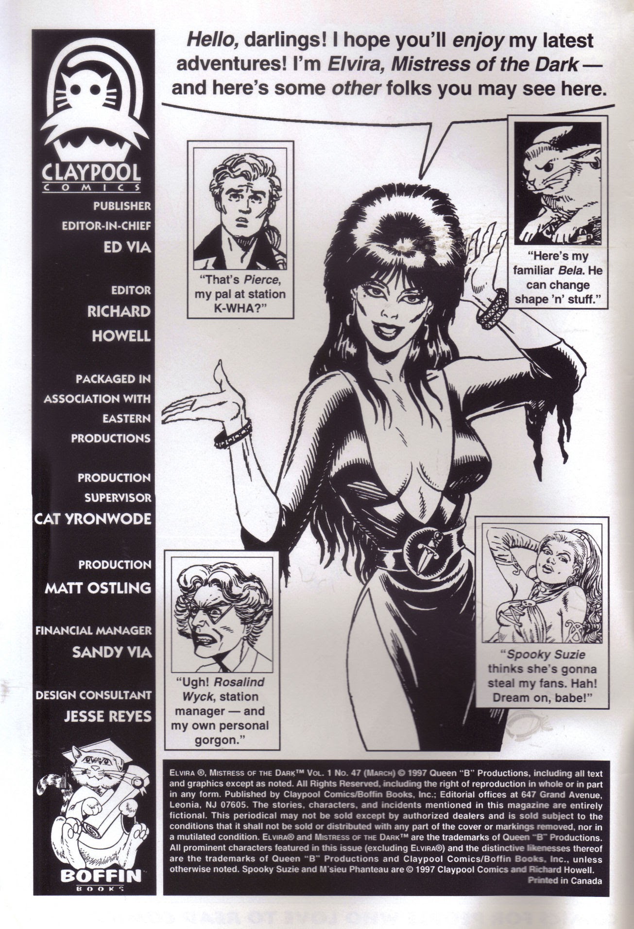 Read online Elvira, Mistress of the Dark comic -  Issue #47 - 2