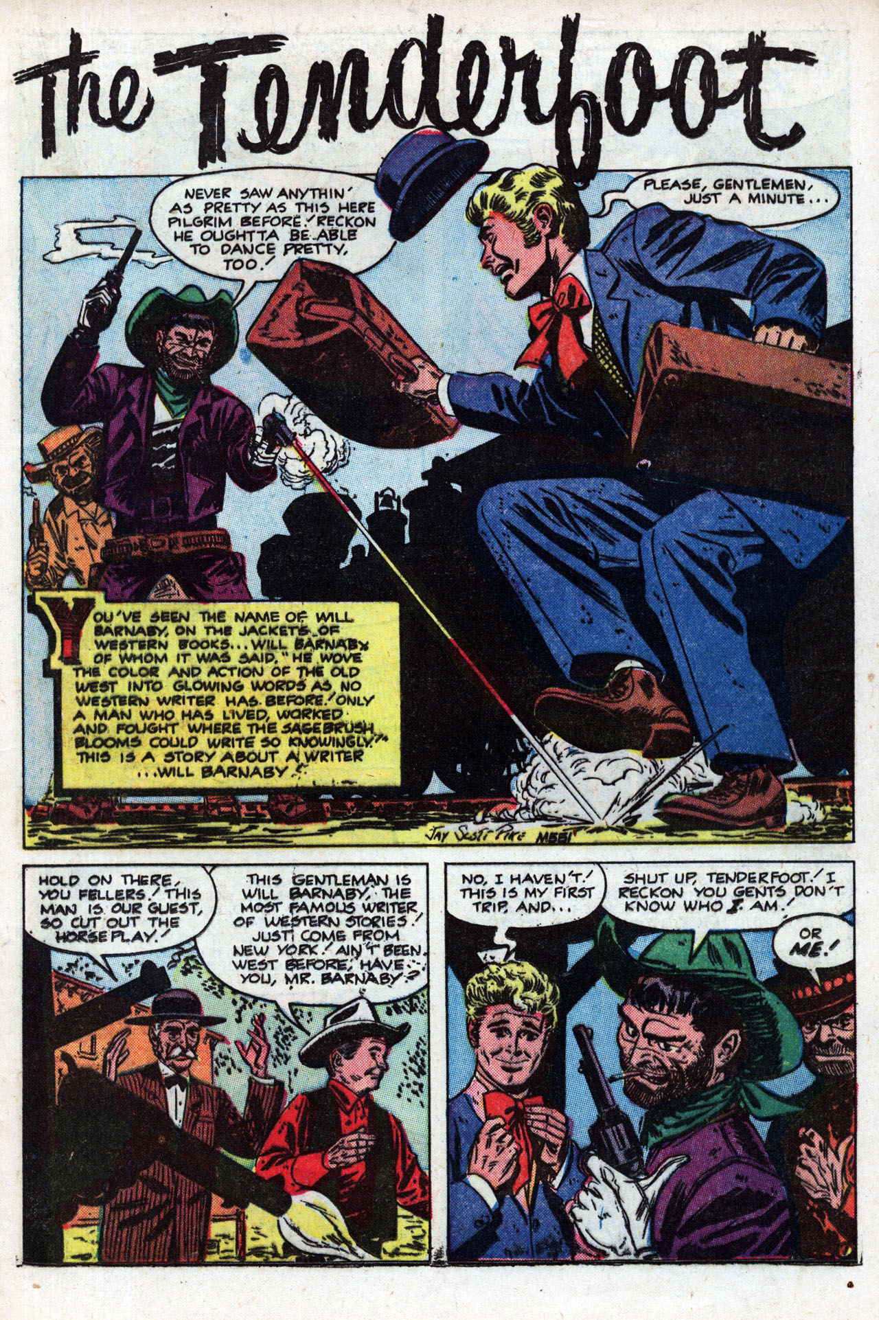 Read online Six-Gun Western comic -  Issue #4 - 21