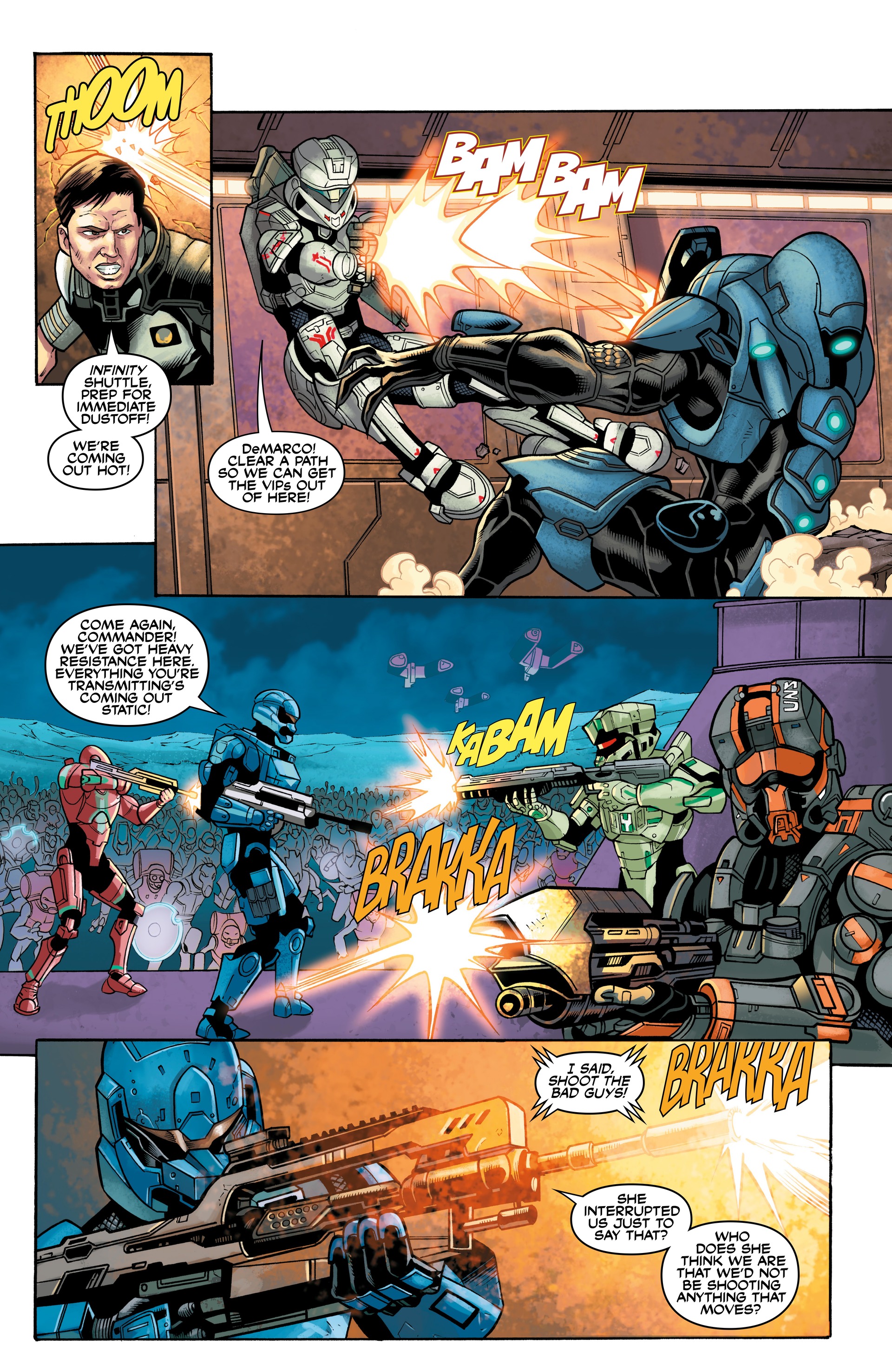 Read online Halo: Initiation and Escalation comic -  Issue # TPB (Part 2) - 2