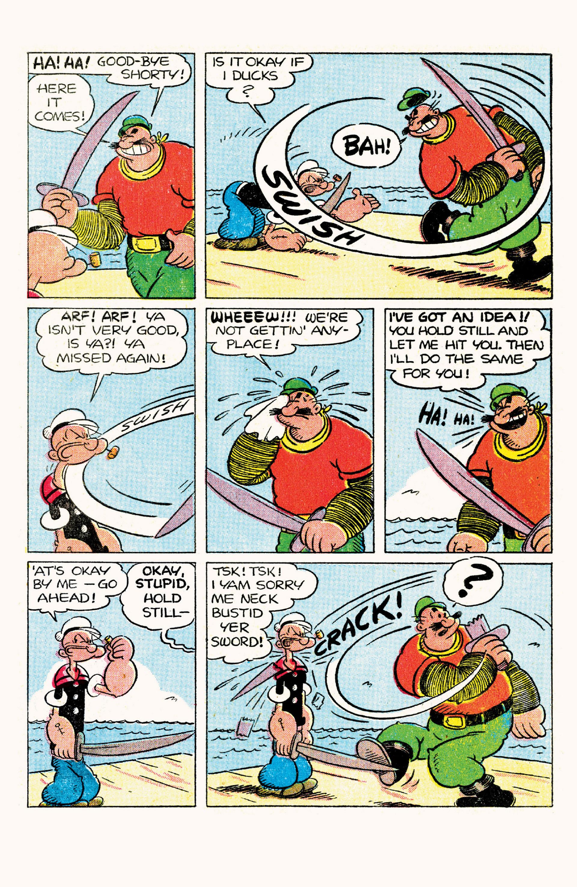 Read online Classic Popeye comic -  Issue #10 - 39