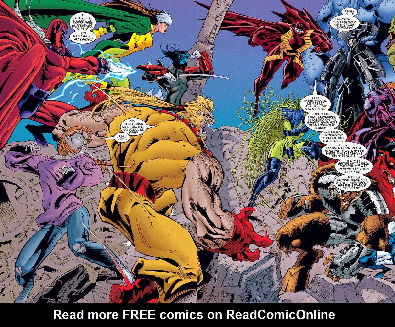 Read online X-Men: The Complete Age of Apocalypse Epic comic -  Issue # TPB 1 - 127