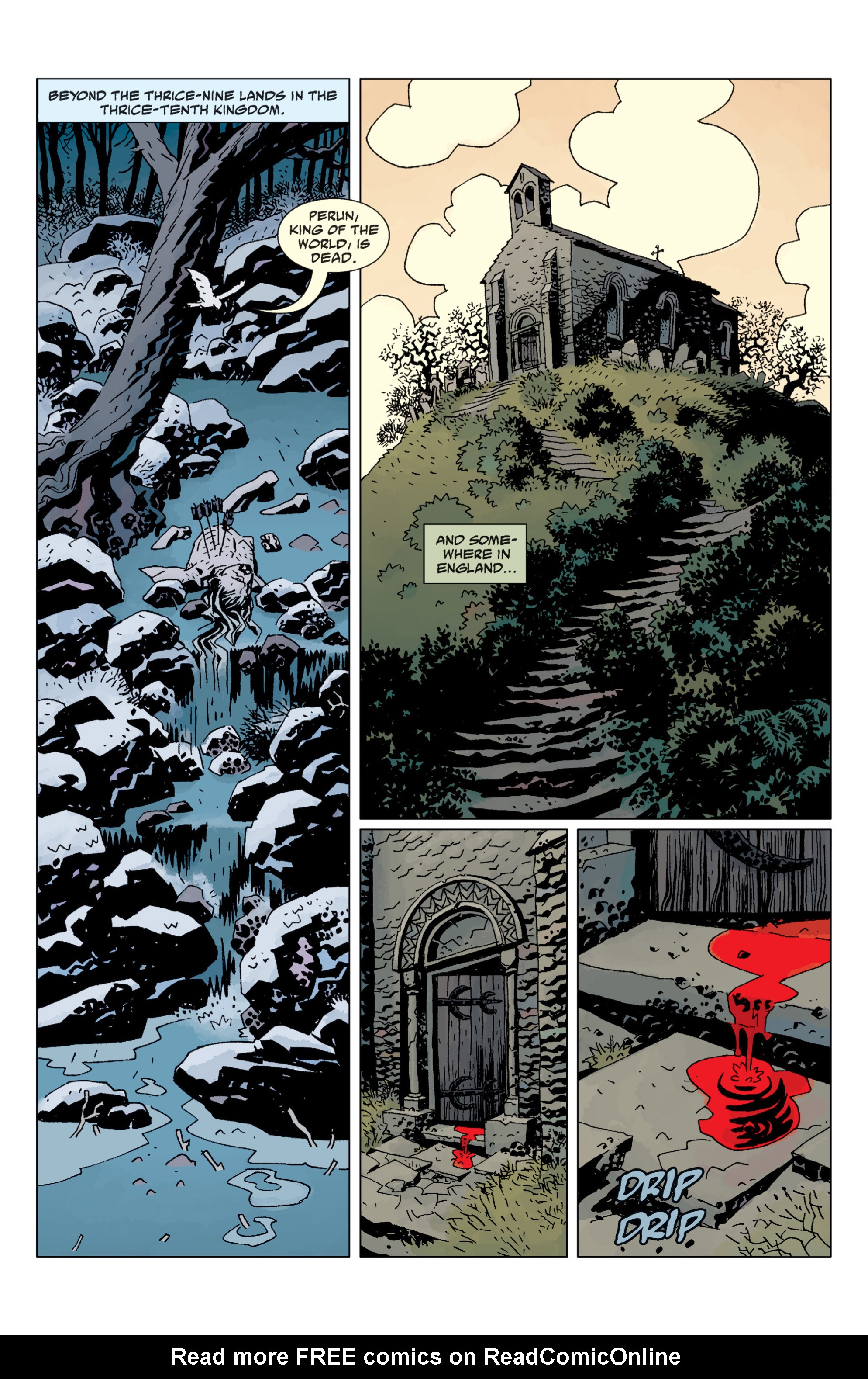 Read online Hellboy comic -  Issue #8 - 89