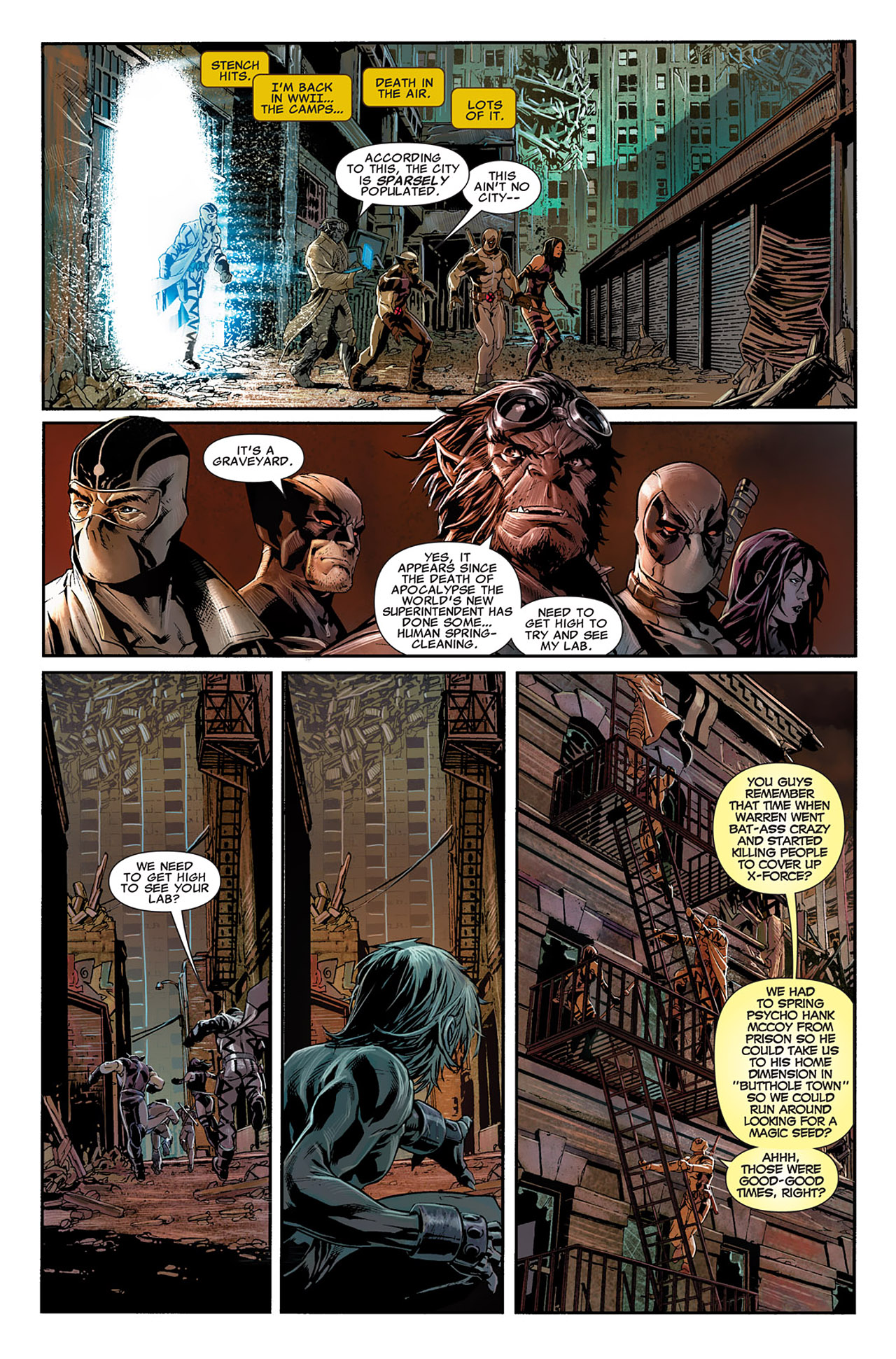 Read online Uncanny X-Force (2010) comic -  Issue #11 - 5