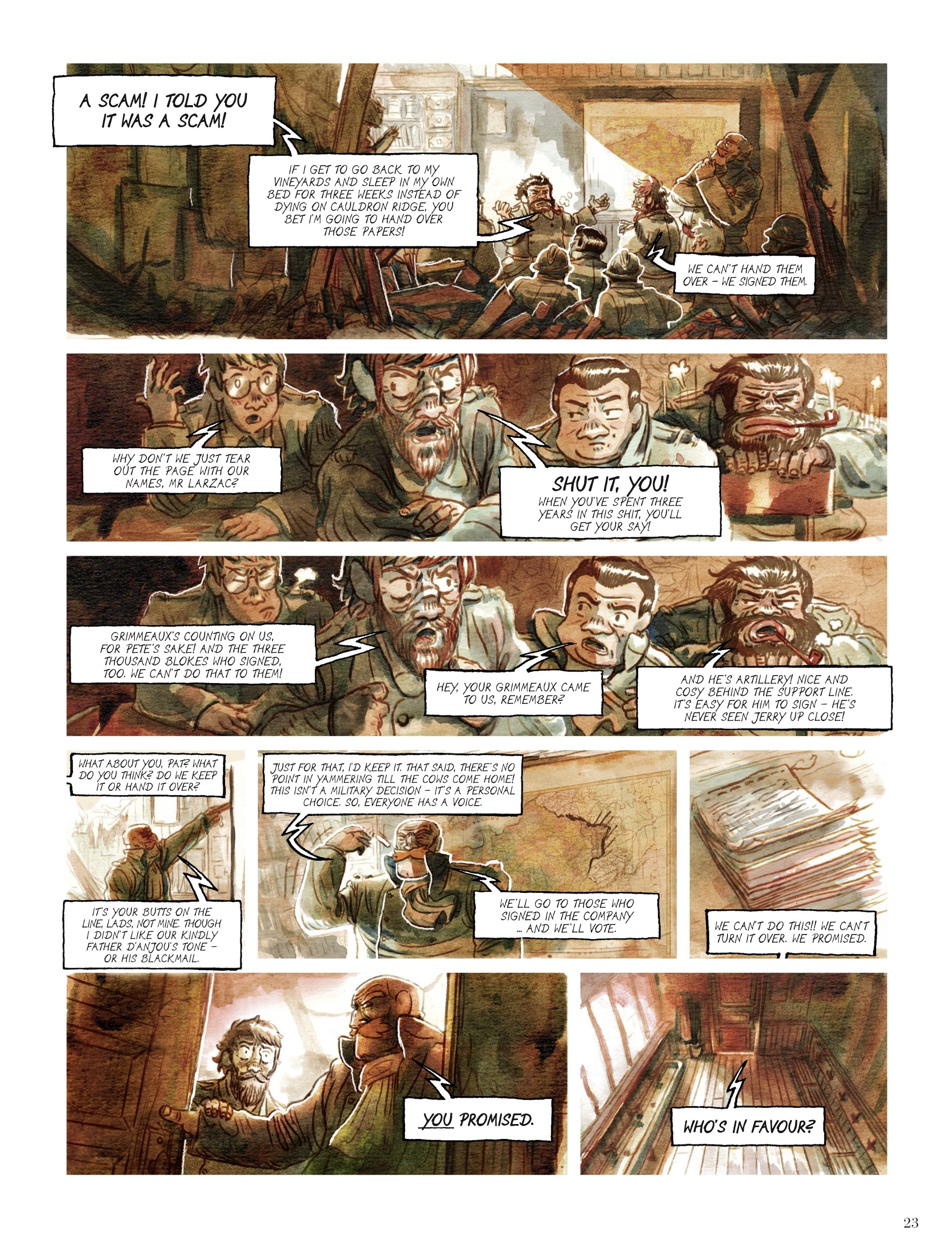 Read online Swan Song comic -  Issue #1 - 24