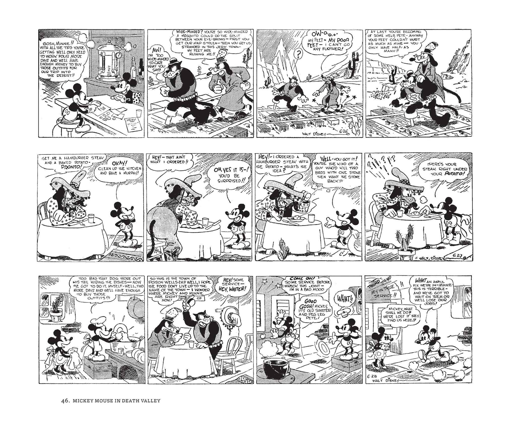 Read online Walt Disney's Mickey Mouse by Floyd Gottfredson comic -  Issue # TPB 1 (Part 1) - 46