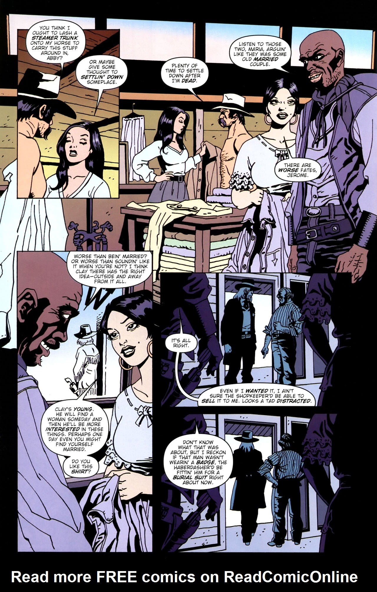 Read online Desperadoes: Buffalo Dreams comic -  Issue #1 - 4