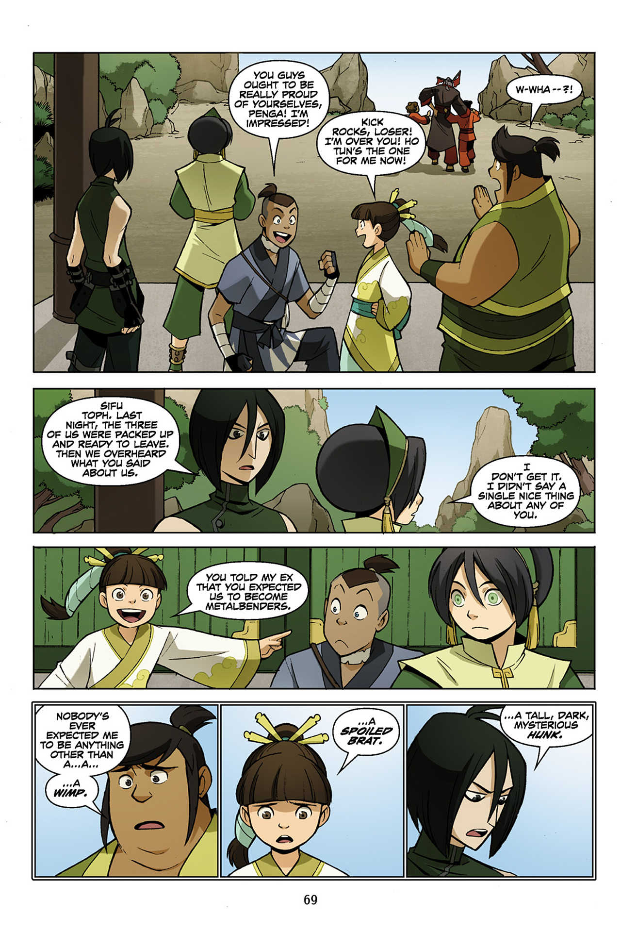 Read online Nickelodeon Avatar: The Last Airbender - The Promise comic -  Issue # Part 2 - 70