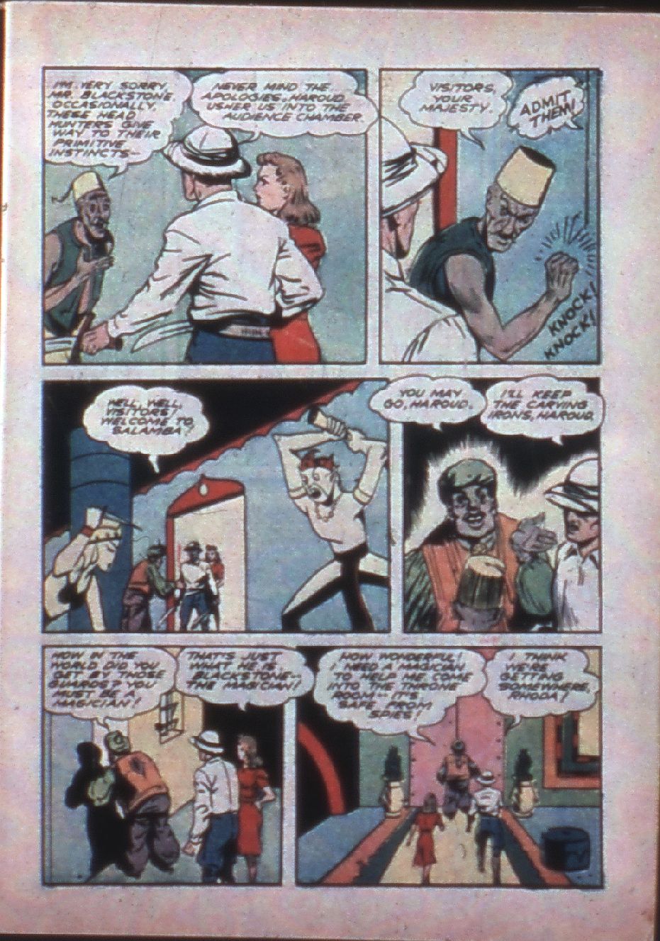 Read online Super-Magician Comics comic -  Issue #7 - 7