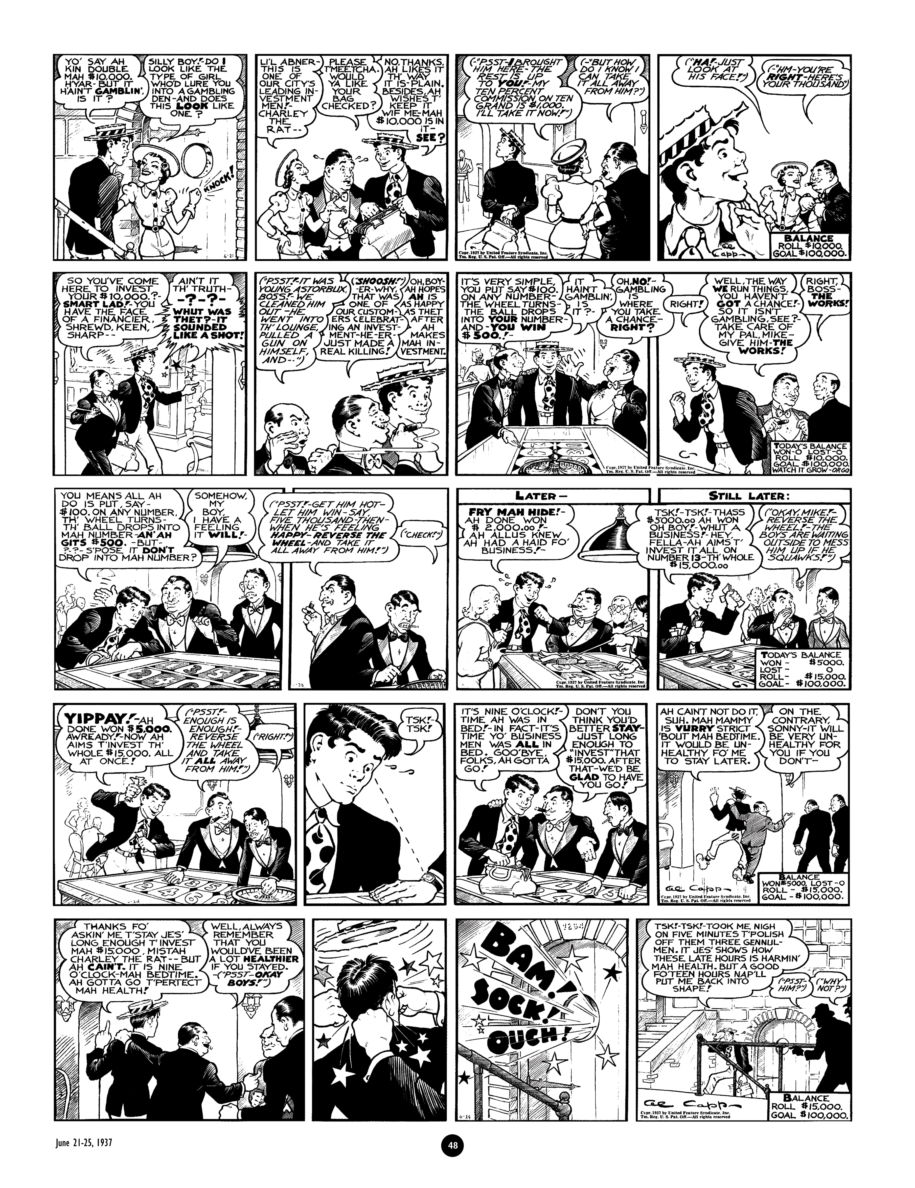 Read online Al Capp's Li'l Abner Complete Daily & Color Sunday Comics comic -  Issue # TPB 2 (Part 1) - 49