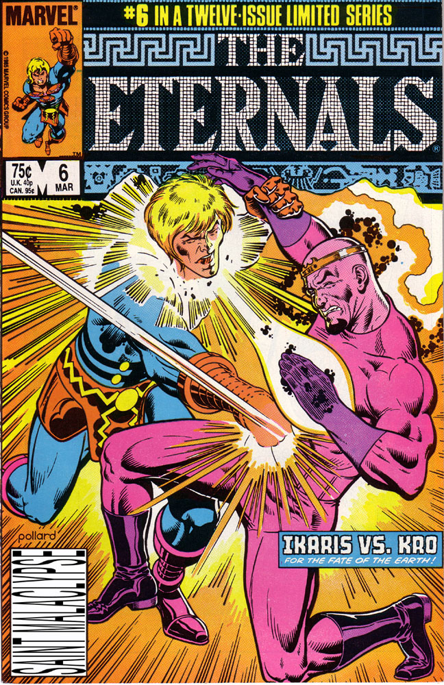 Read online Eternals (1985) comic -  Issue #6 - 1