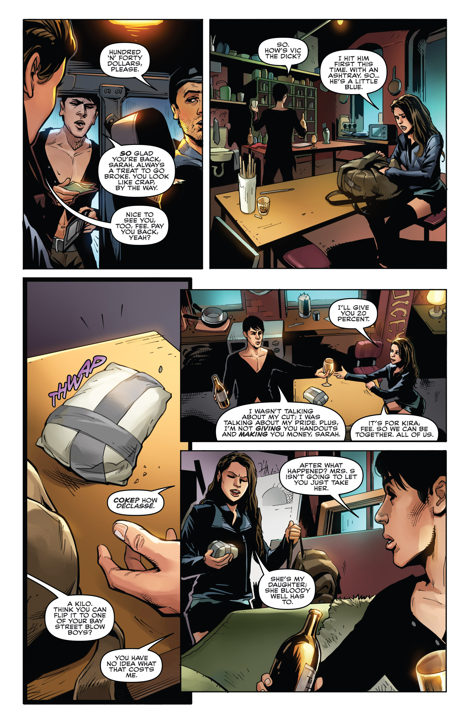 Read online Orphan Black: Deviations comic -  Issue #1 - 11