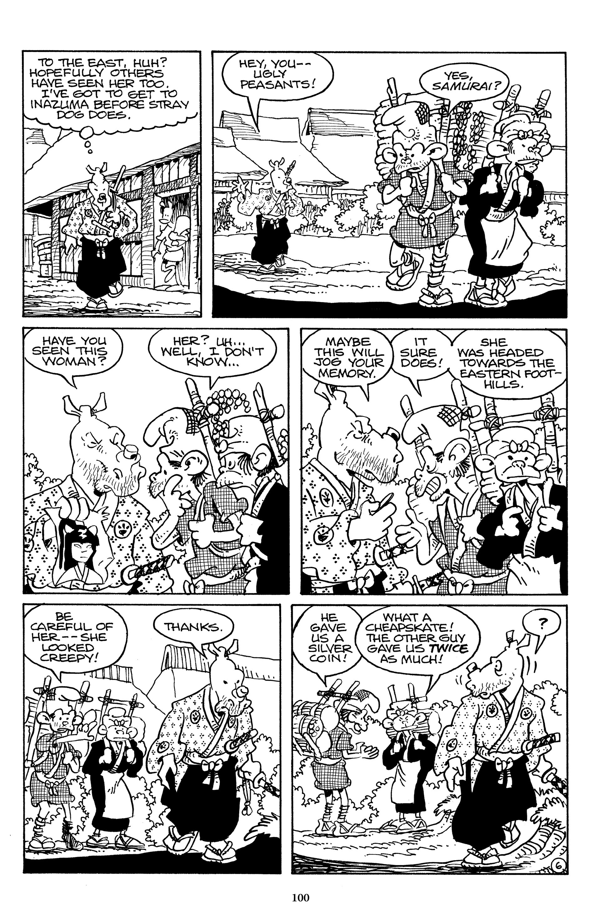 Read online The Usagi Yojimbo Saga (2021) comic -  Issue # TPB 5 (Part 1) - 100