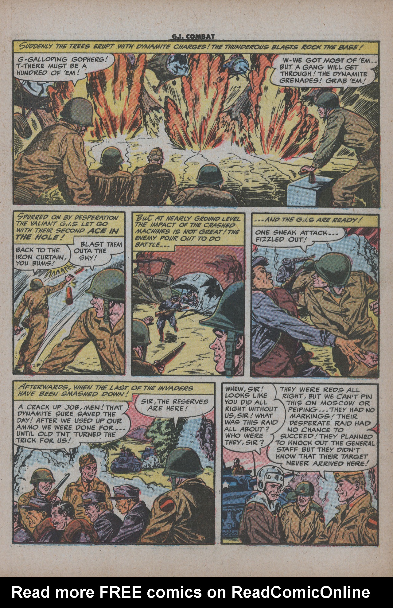 Read online G.I. Combat (1952) comic -  Issue #27 - 17