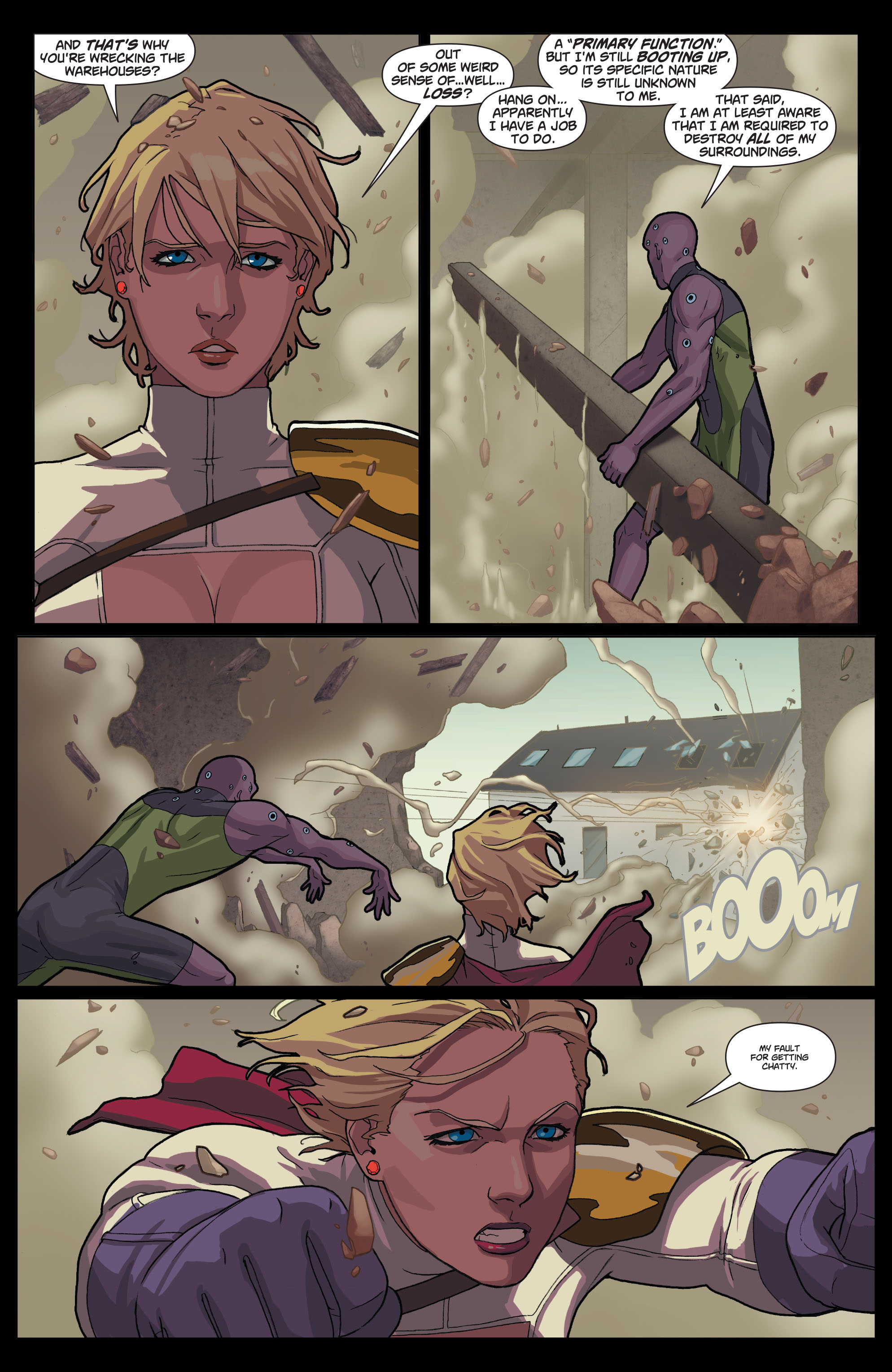 Read online Power Girl (2009) comic -  Issue #14 - 15