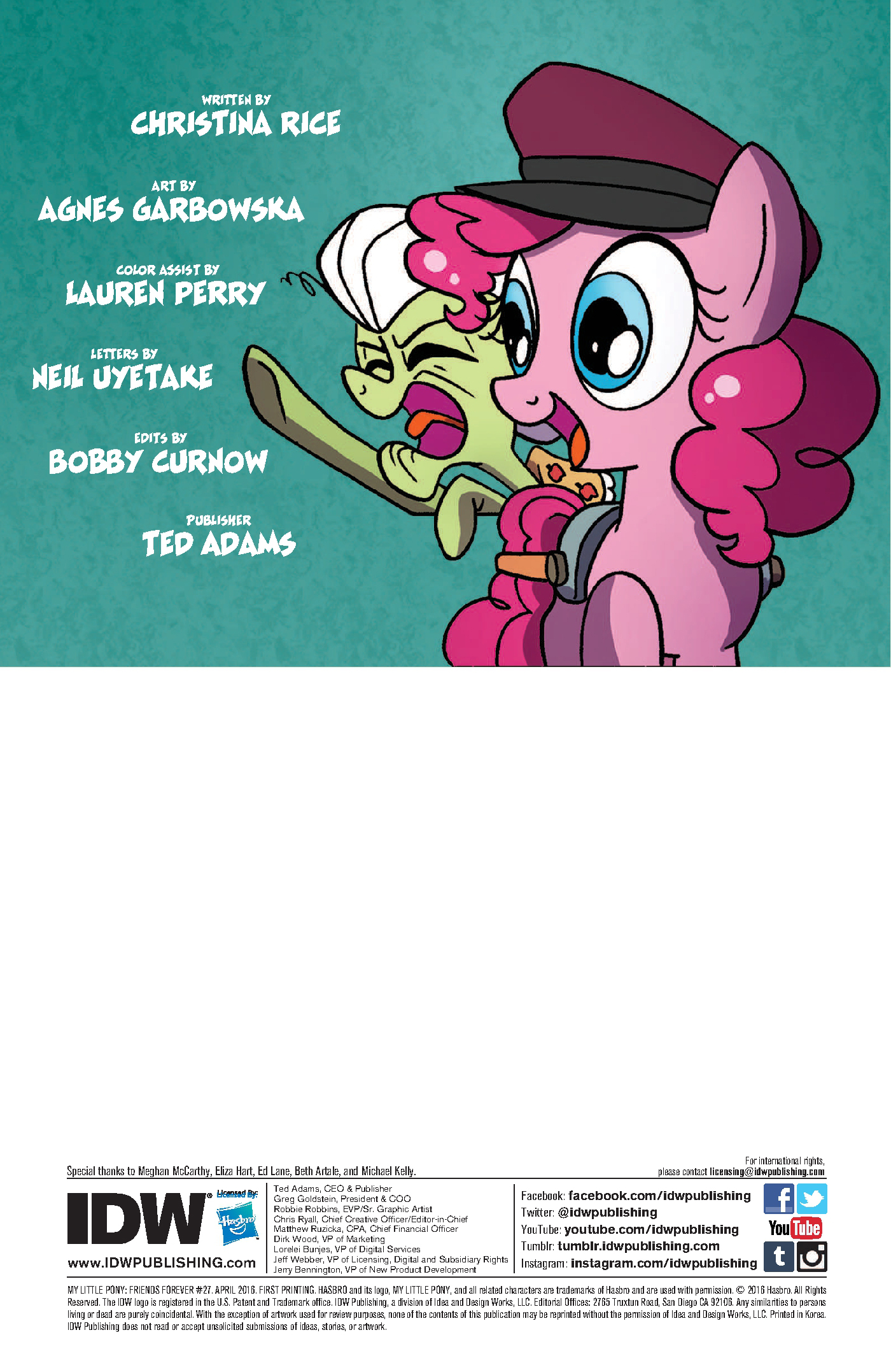 Read online My Little Pony: Friends Forever comic -  Issue #27 - 2