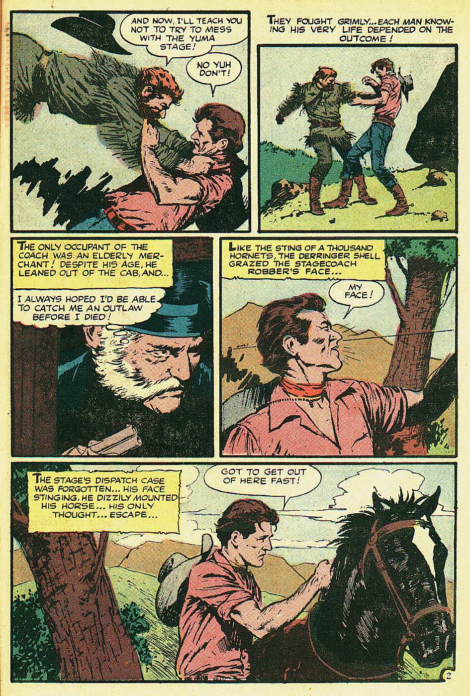 Read online Quick-Trigger Western comic -  Issue #13 - 10