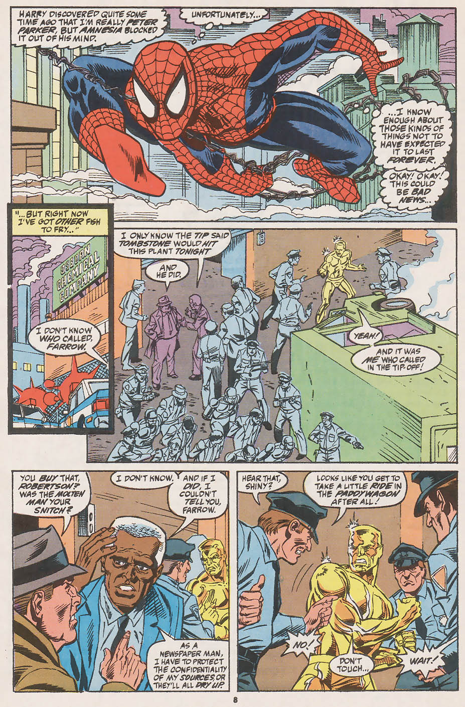 Read online Web of Spider-Man (1985) comic -  Issue #67 - 7
