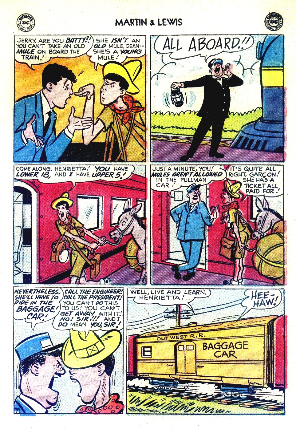 Read online The Adventures of Dean Martin and Jerry Lewis comic -  Issue #25 - 9