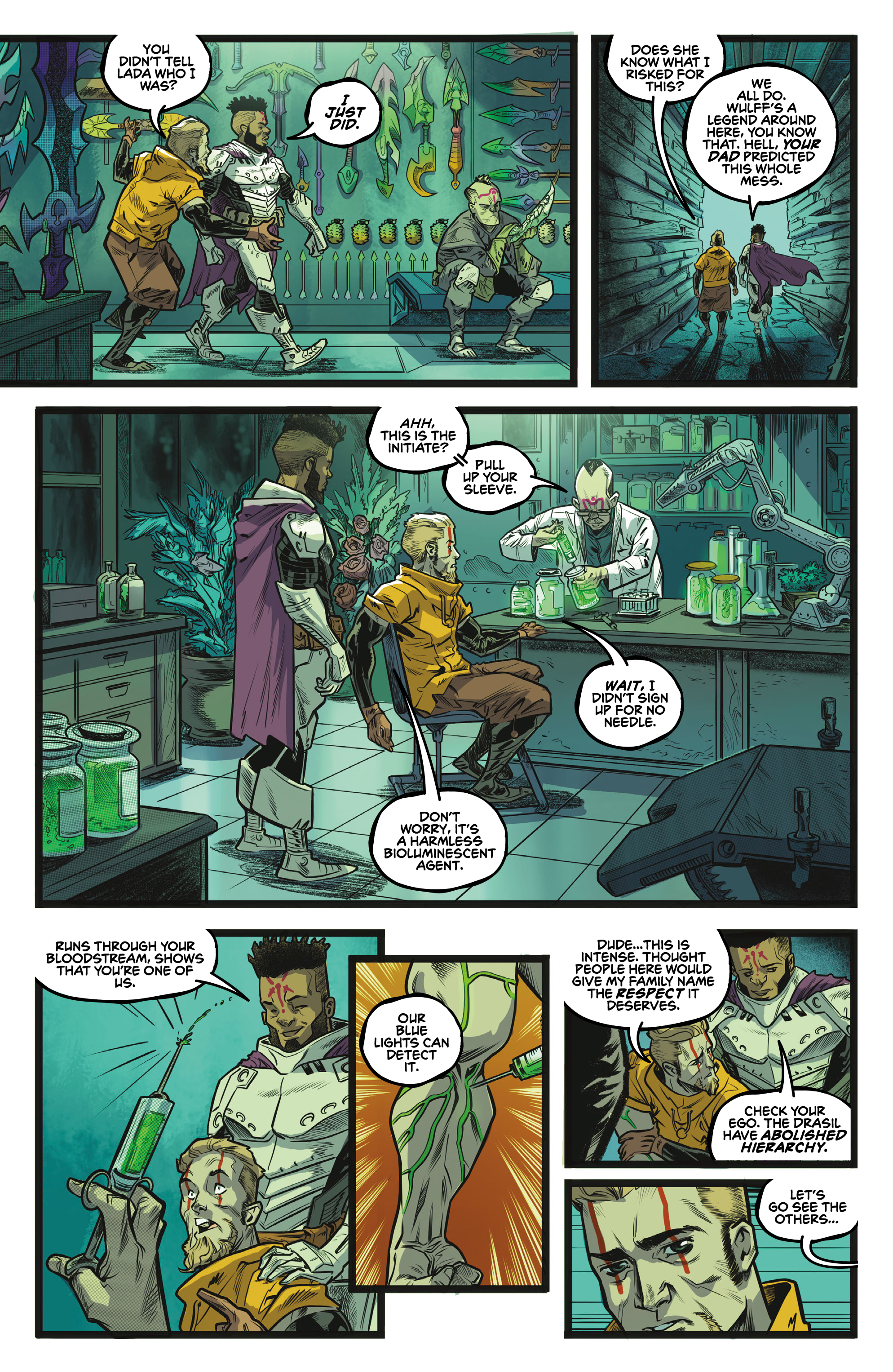 Read online No One's Rose comic -  Issue #2 - 10