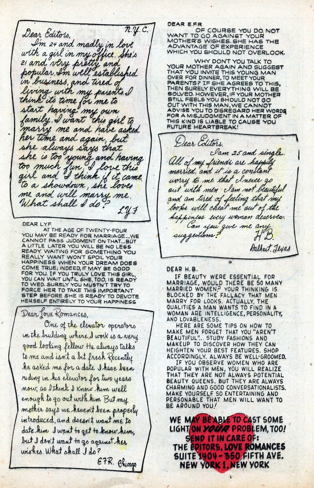 Read online Love Romances comic -  Issue #6 - 33