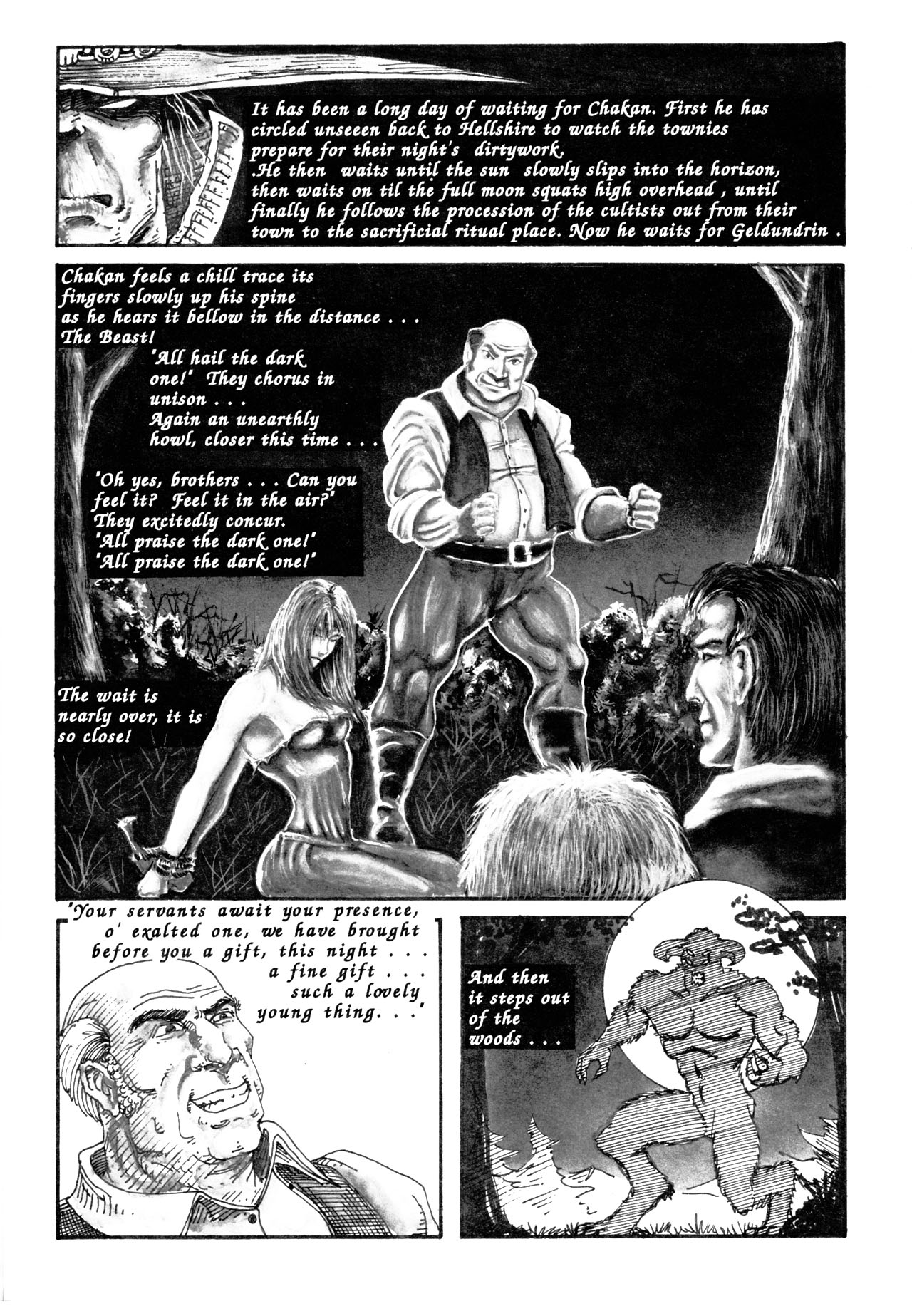 Read online Chakan the Forever Man comic -  Issue # Full - 14