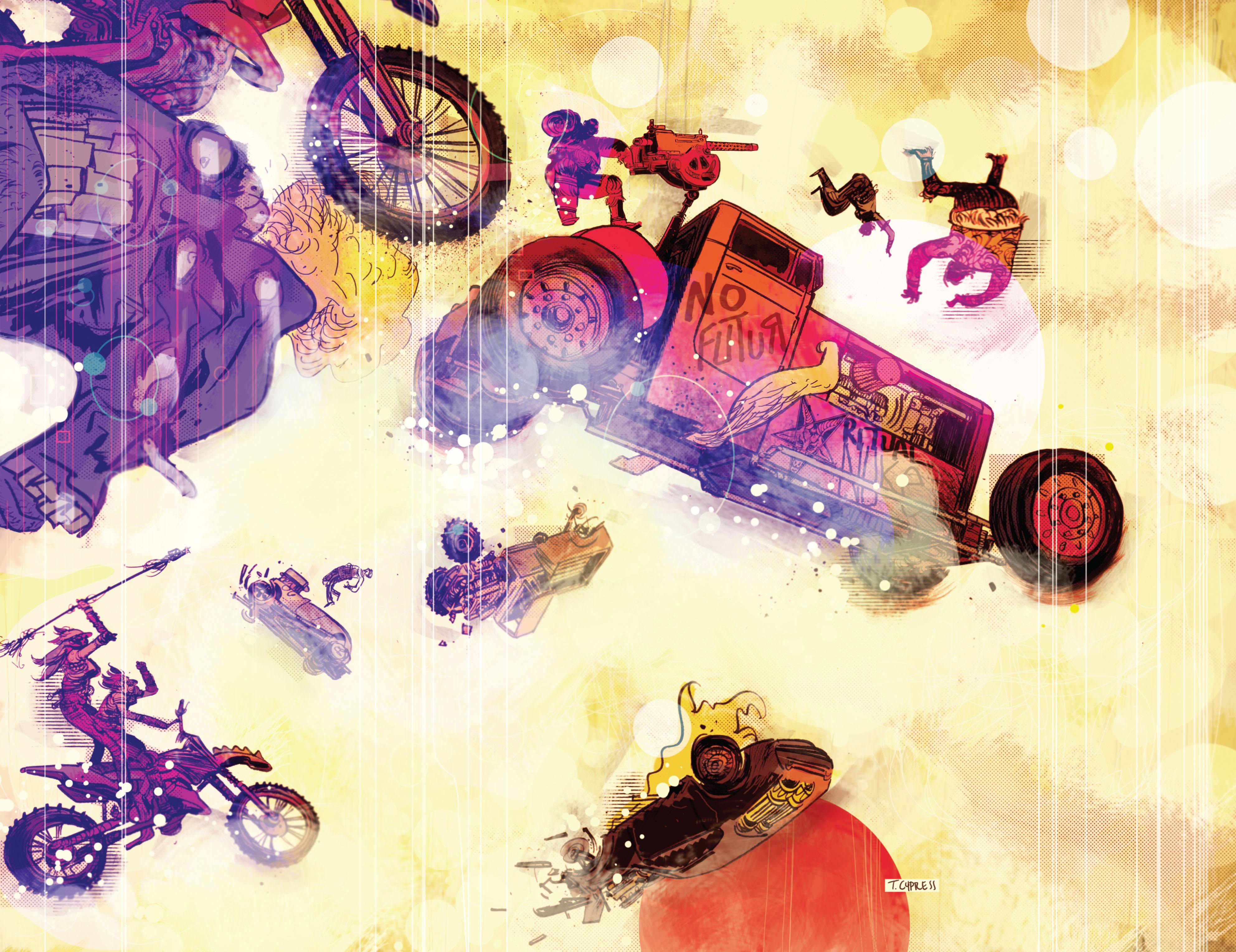 Read online Mad Max: Fury Road Inspired Artists Deluxe Edition comic -  Issue # TPB - 53