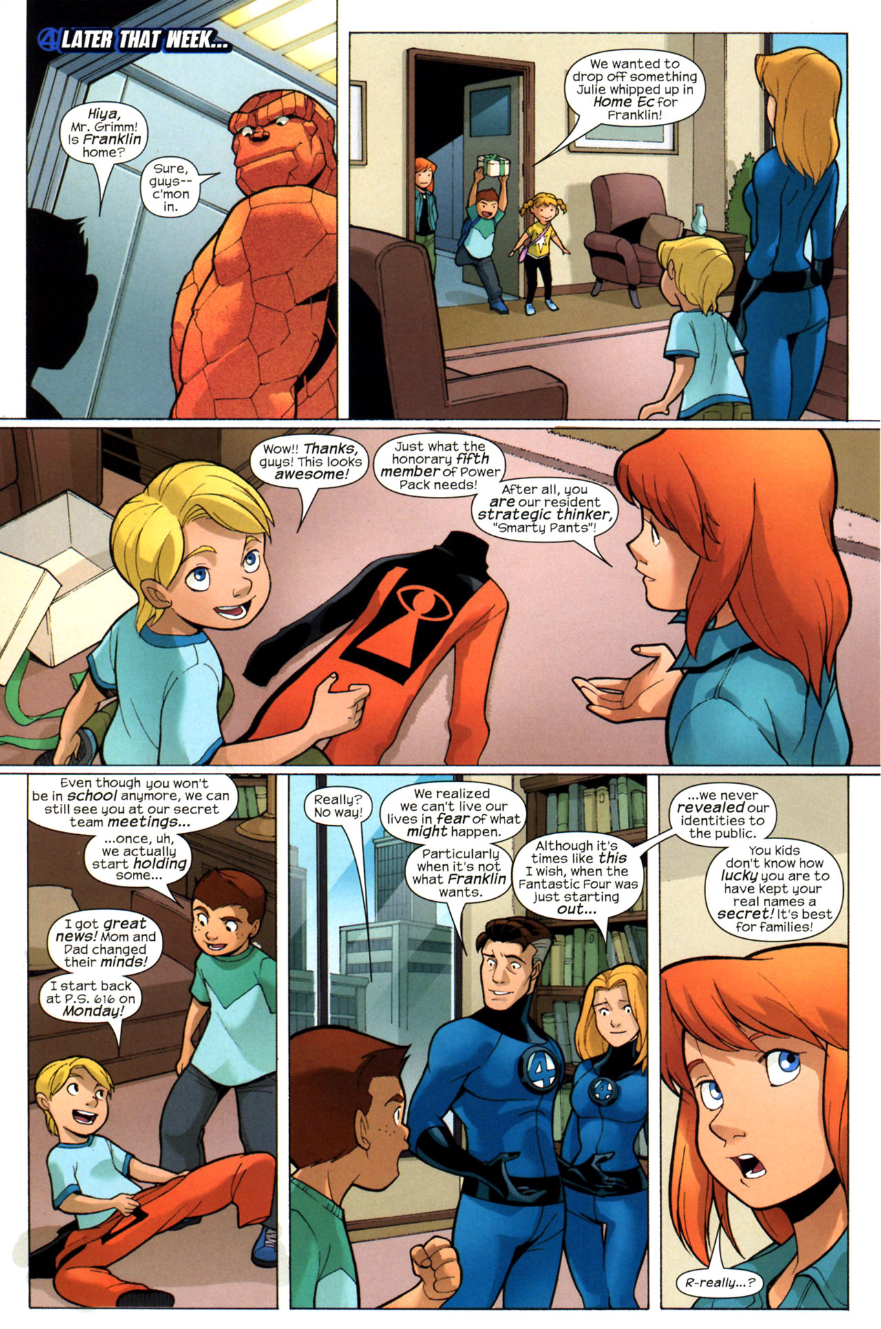 Read online Fantastic Four and Power Pack comic -  Issue #4 - 19