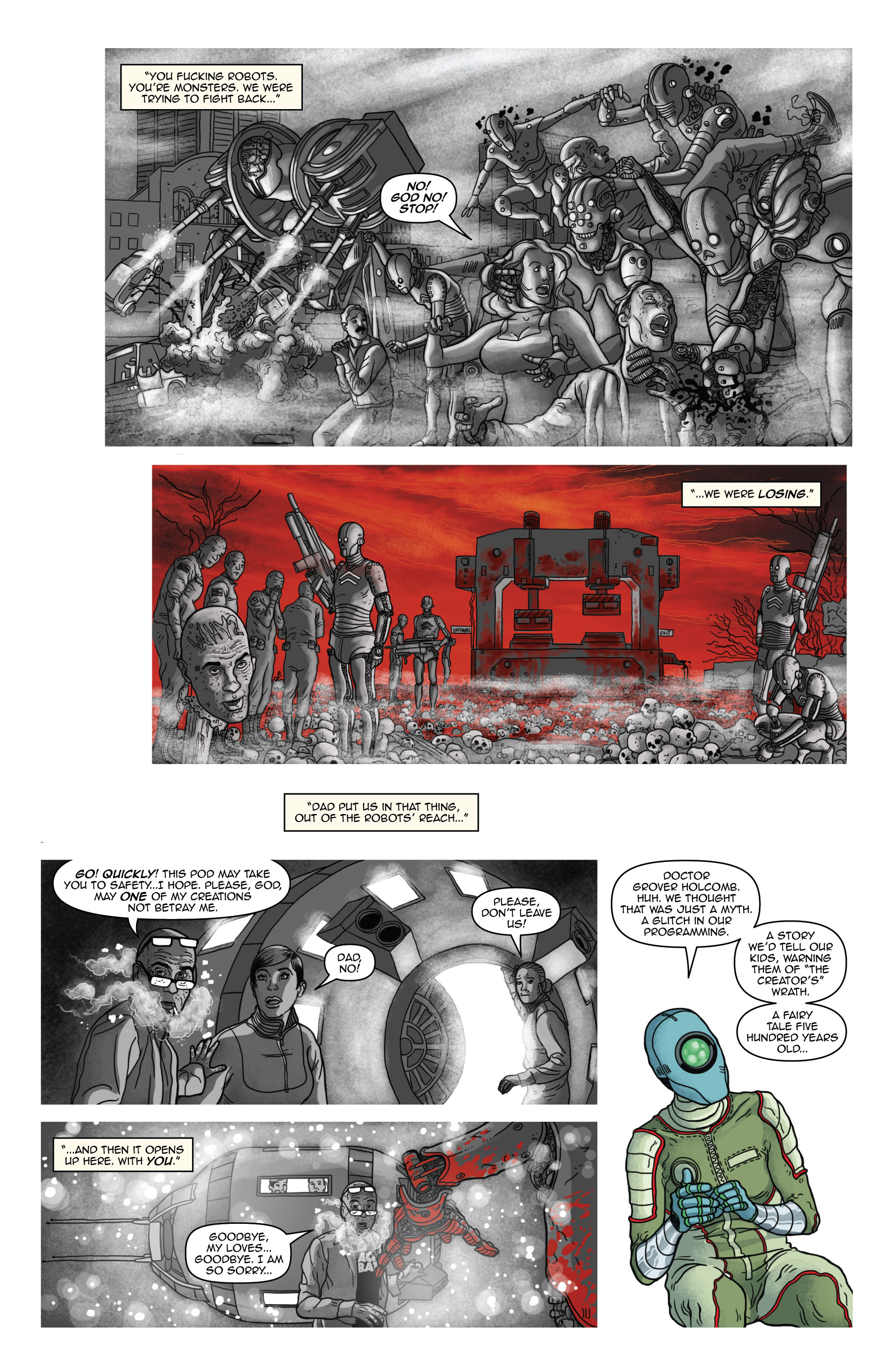 Read online D4VE2 comic -  Issue #3 - 8