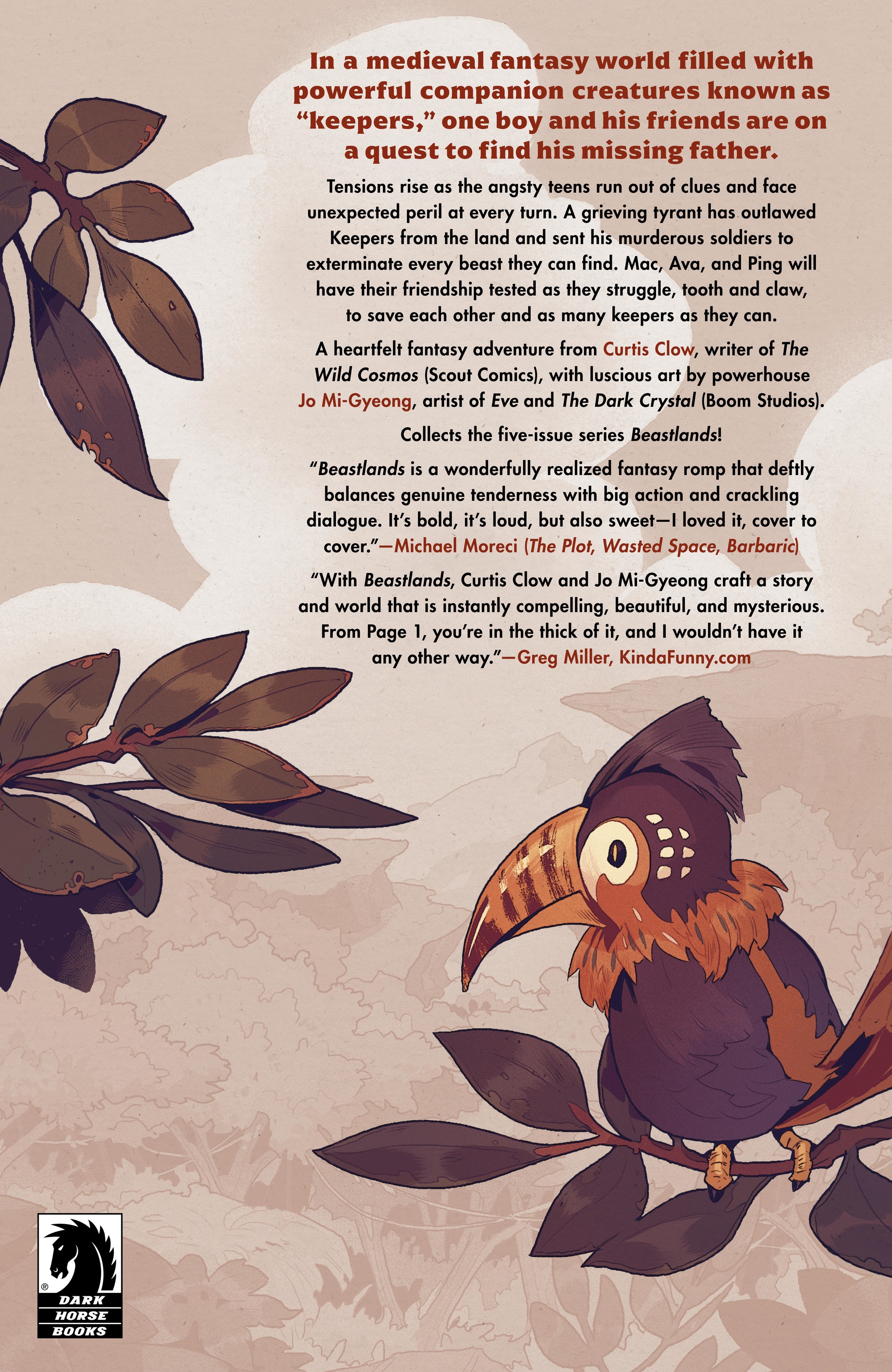 Read online Beastlands: Keepers of the Kingdom comic -  Issue # TPB - 129