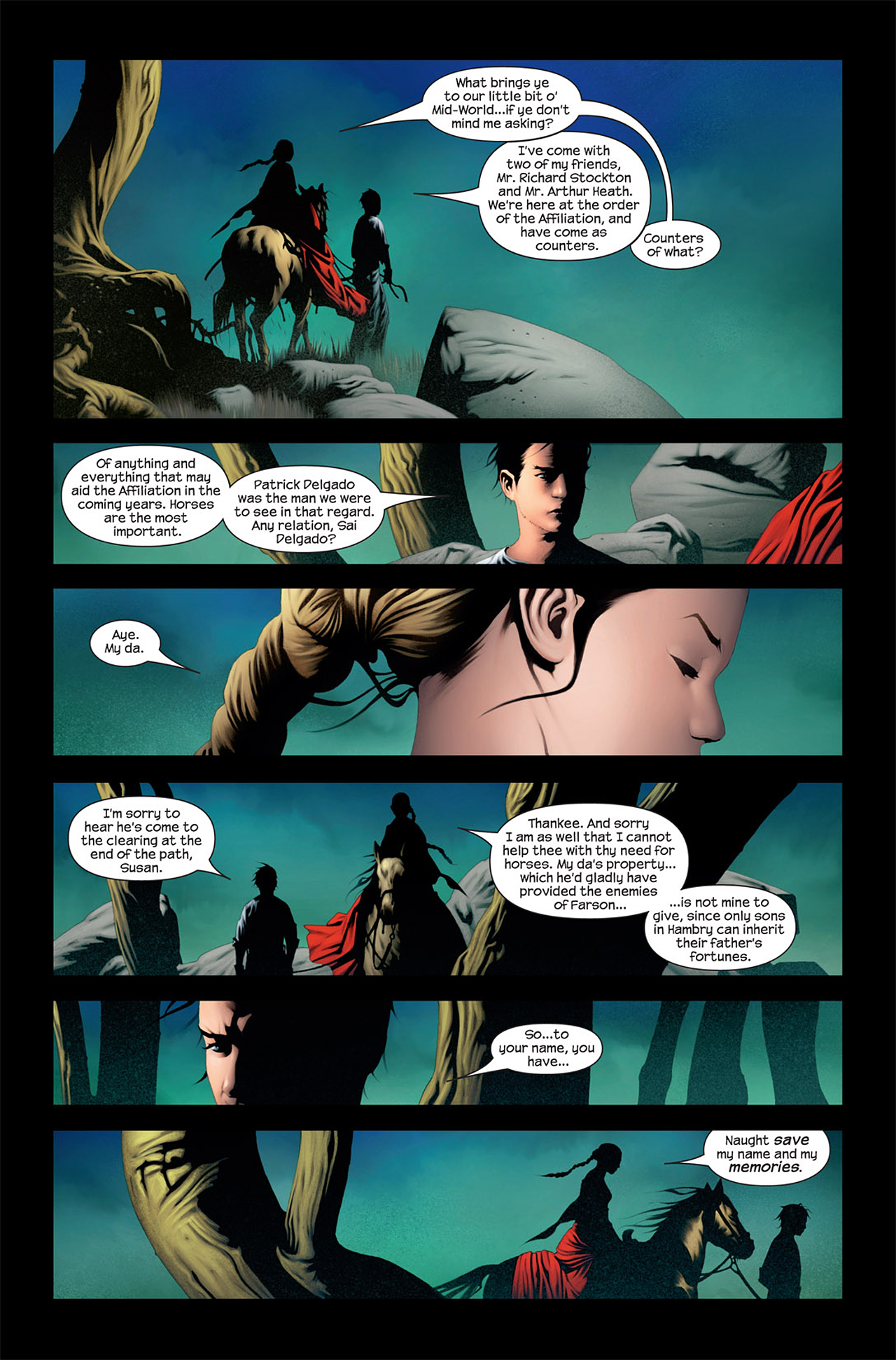 Read online Dark Tower: The Gunslinger Born comic -  Issue #3 - 6