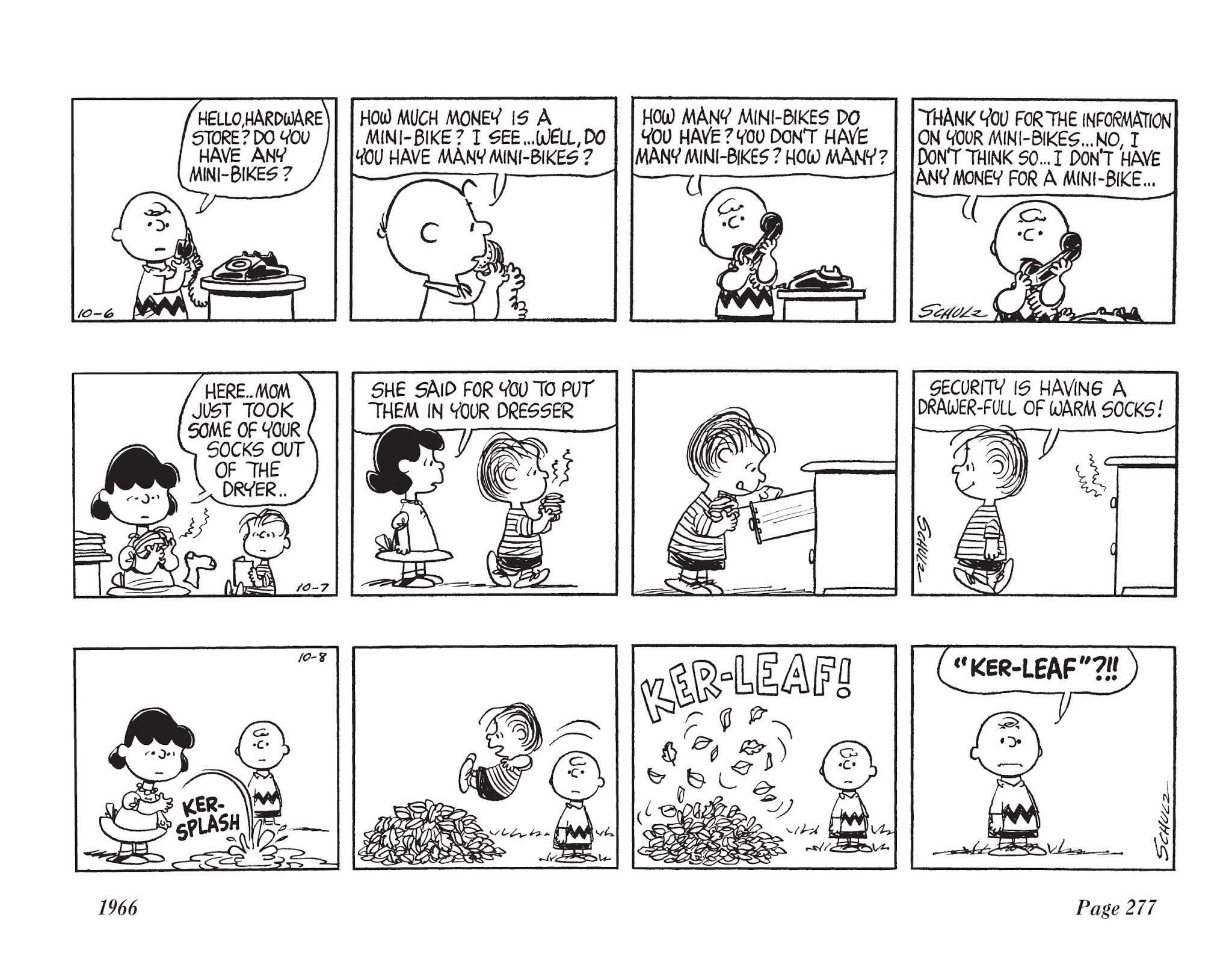 Read online The Complete Peanuts comic -  Issue # TPB 8 - 289