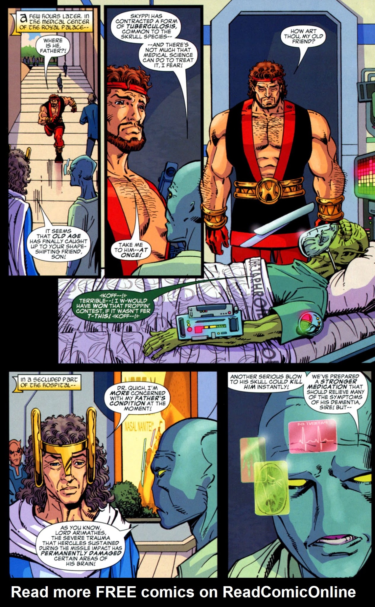 Read online Hercules: Twilight of a God comic -  Issue #1 - 10