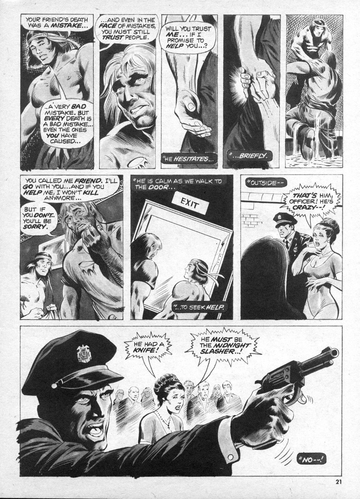 Read online The Deadly Hands of Kung Fu comic -  Issue #8 - 22
